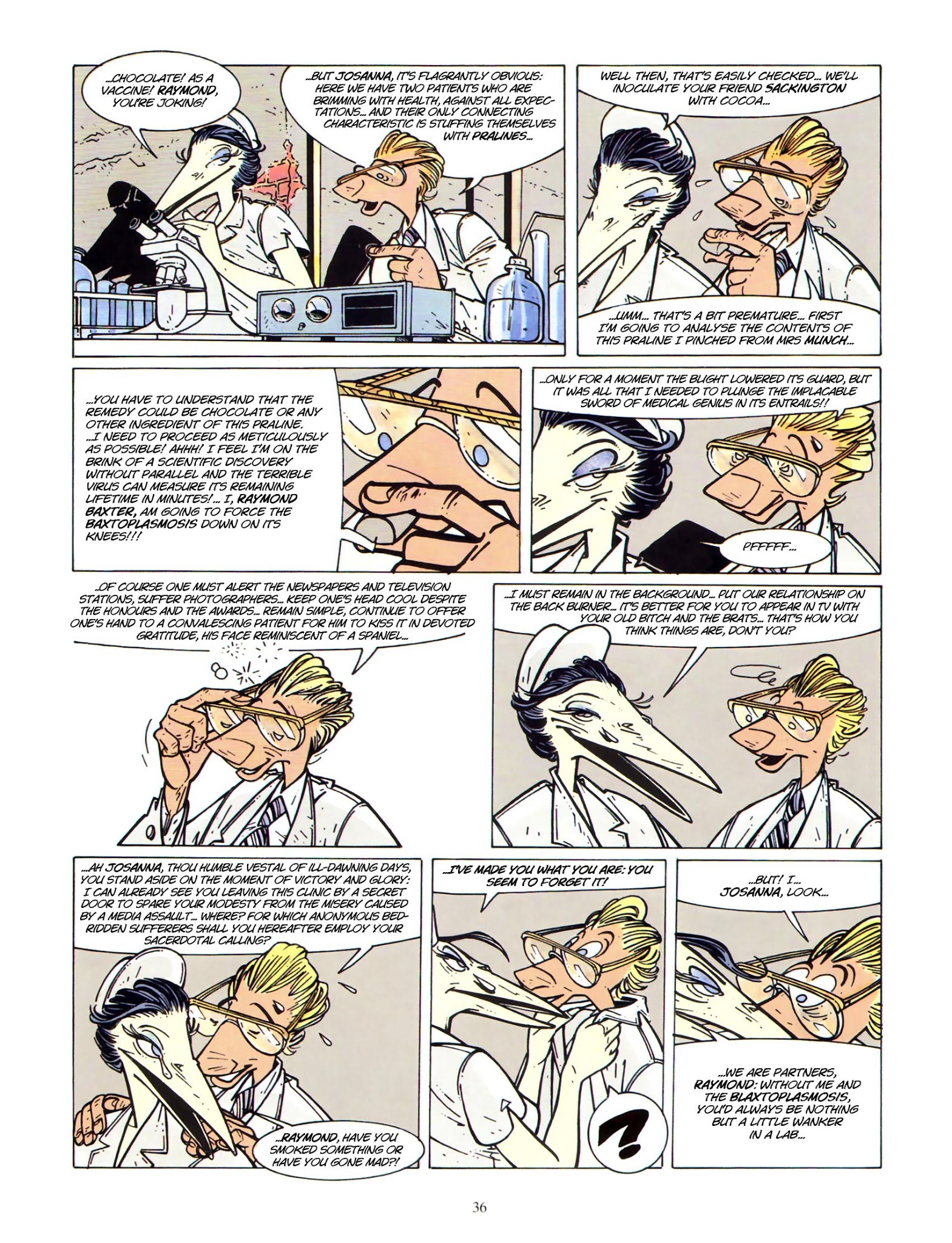 Read online Une enquête de l'inspecteur Canardo comic -  Issue #8 - 37