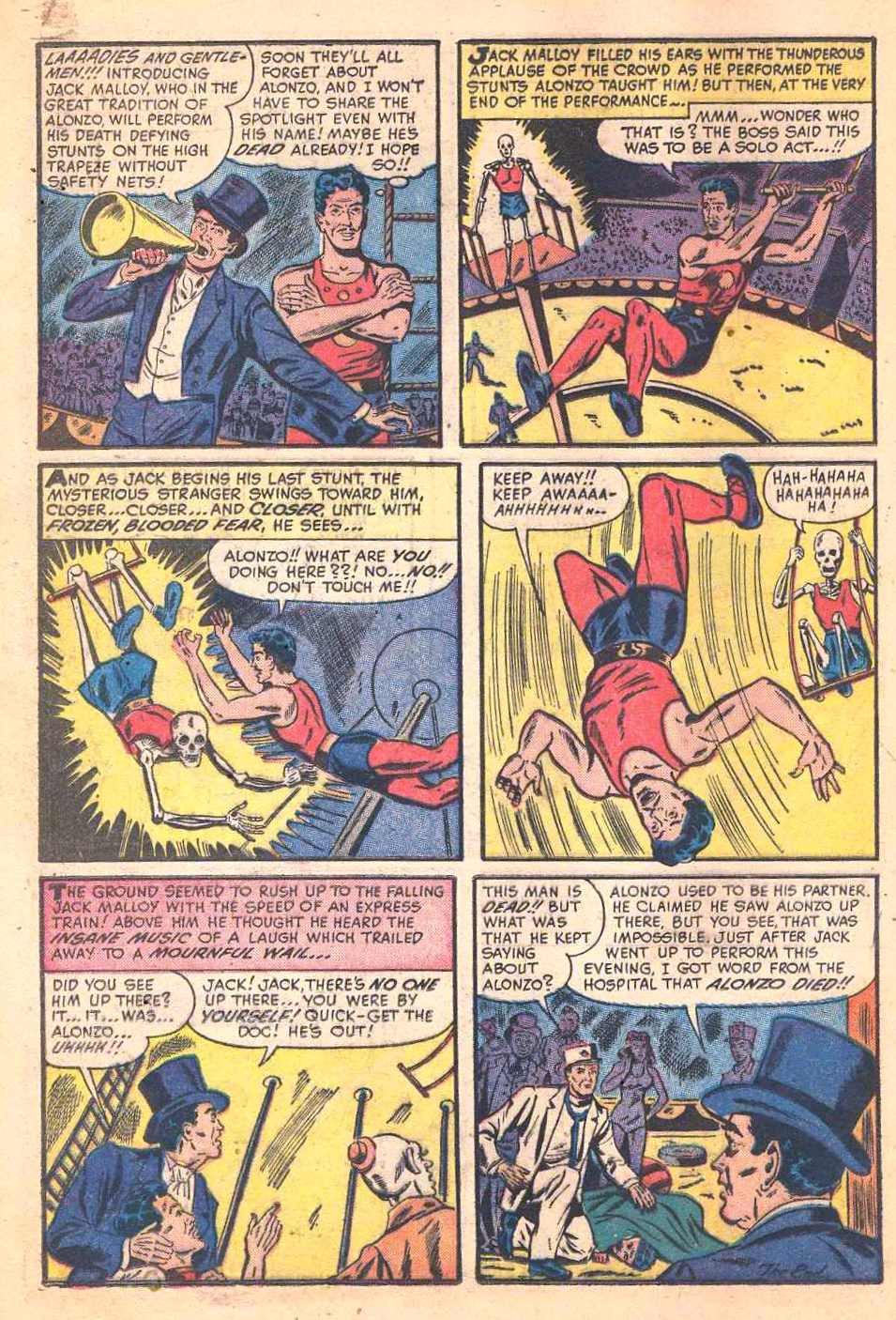 Read online Chamber of Chills (1951) comic -  Issue #5 - 16