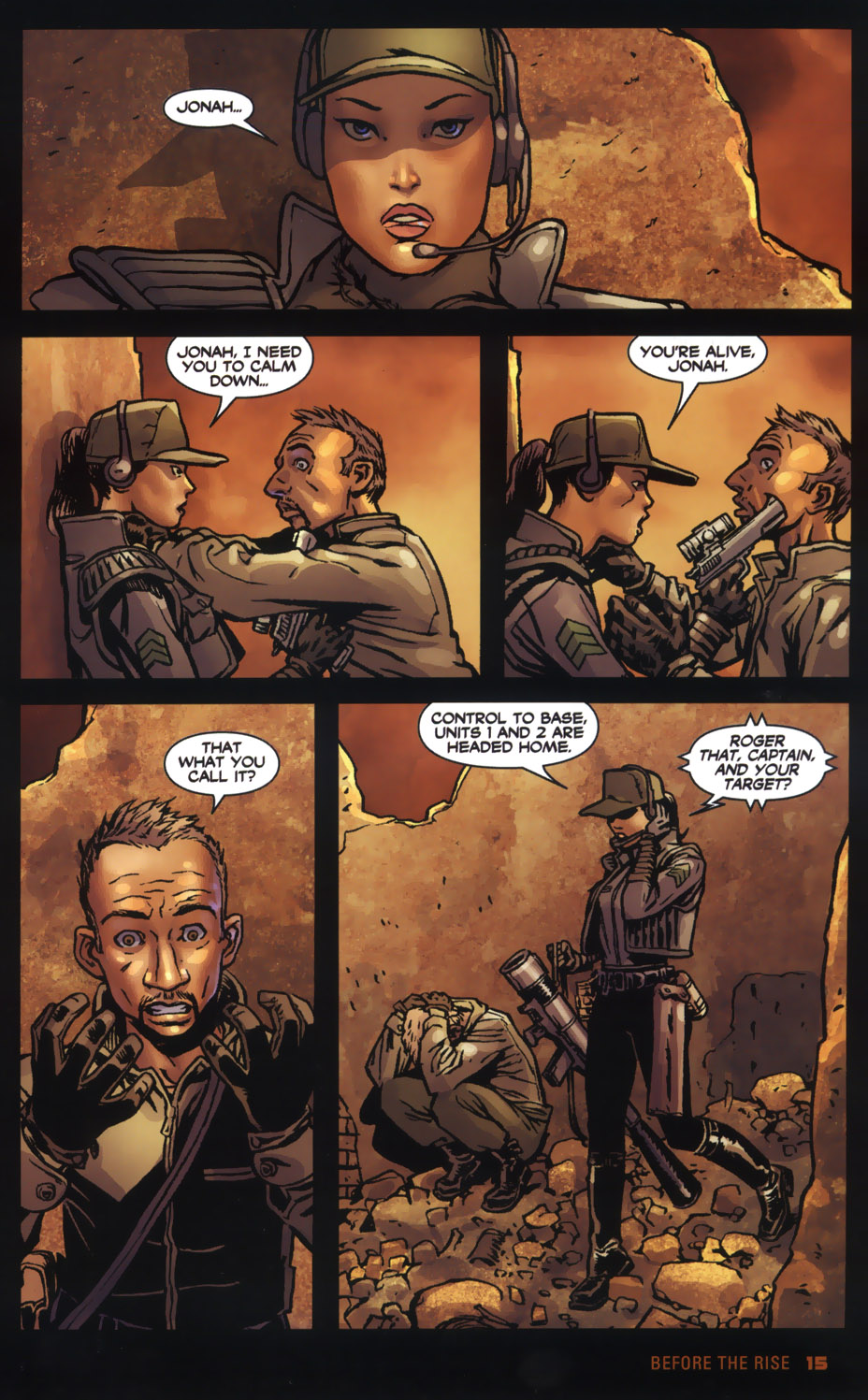 Read online Terminator 3 comic -  Issue #1 - 15