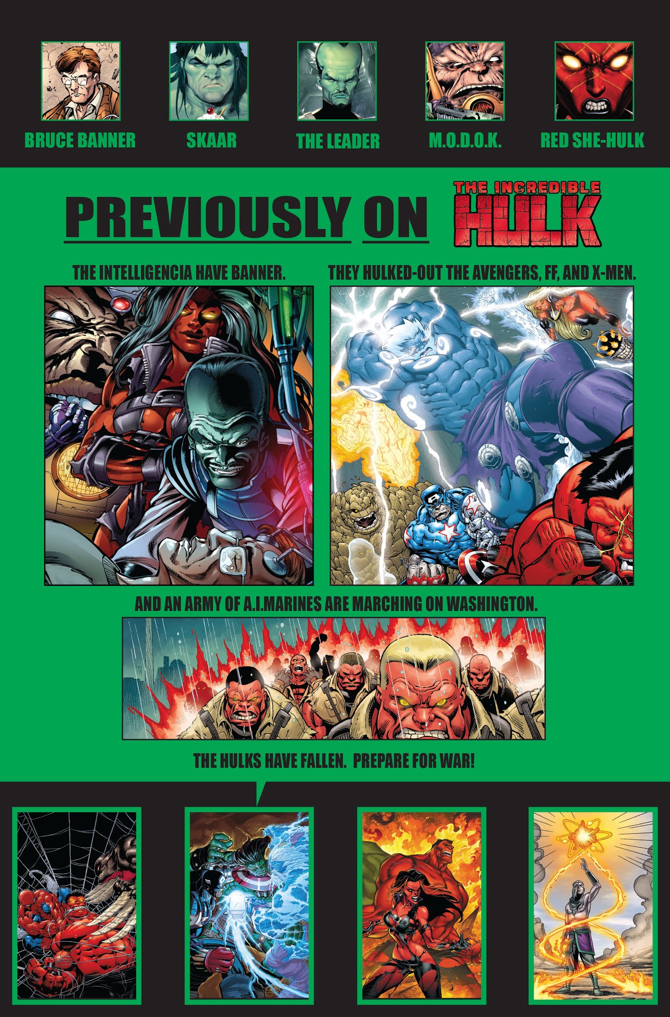 Read online Incredible Hulks: World War Hulks comic -  Issue # TPB - 5