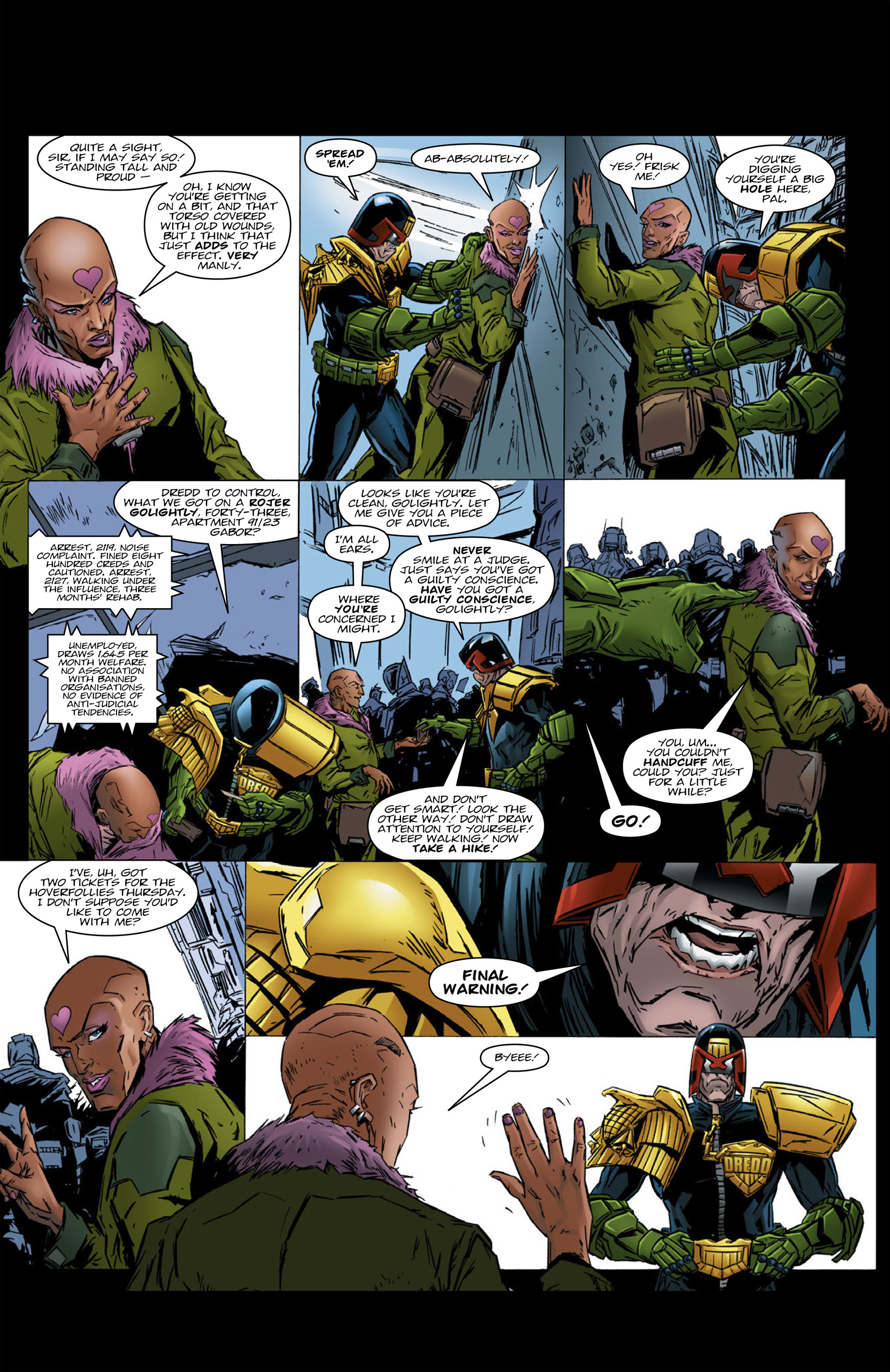 Read online Dredd: Dust comic -  Issue #2 - 25