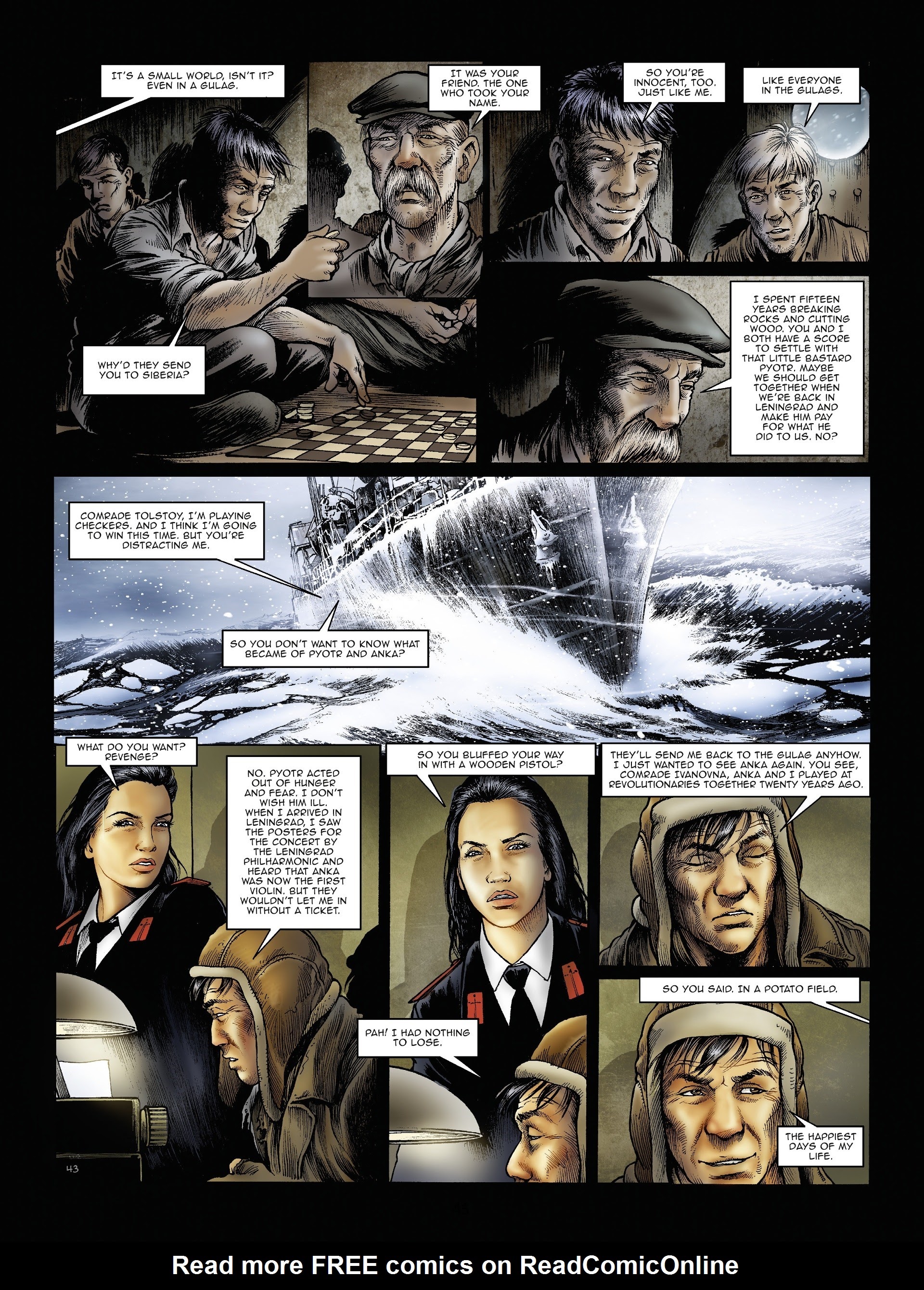 Read online The Lions of Leningrad comic -  Issue #2 - 45