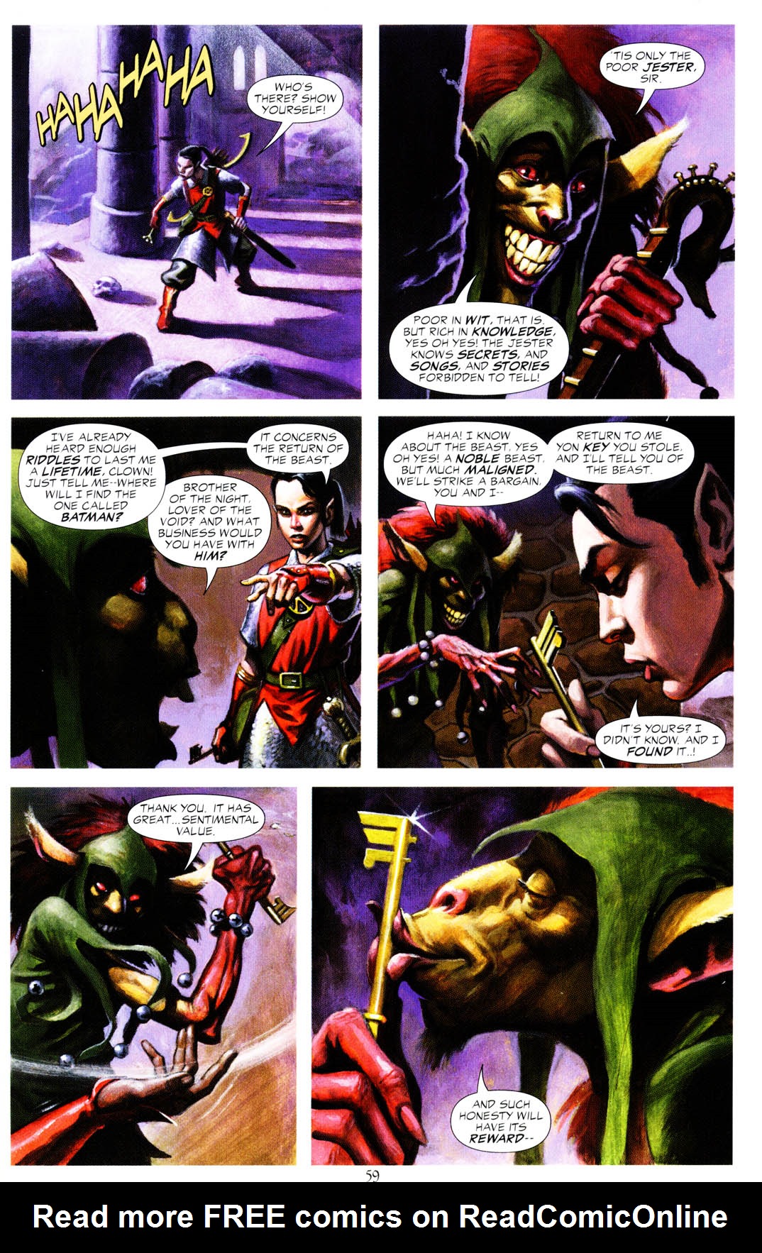 Read online JLA: Riddle of the Beast comic -  Issue # Full - 59