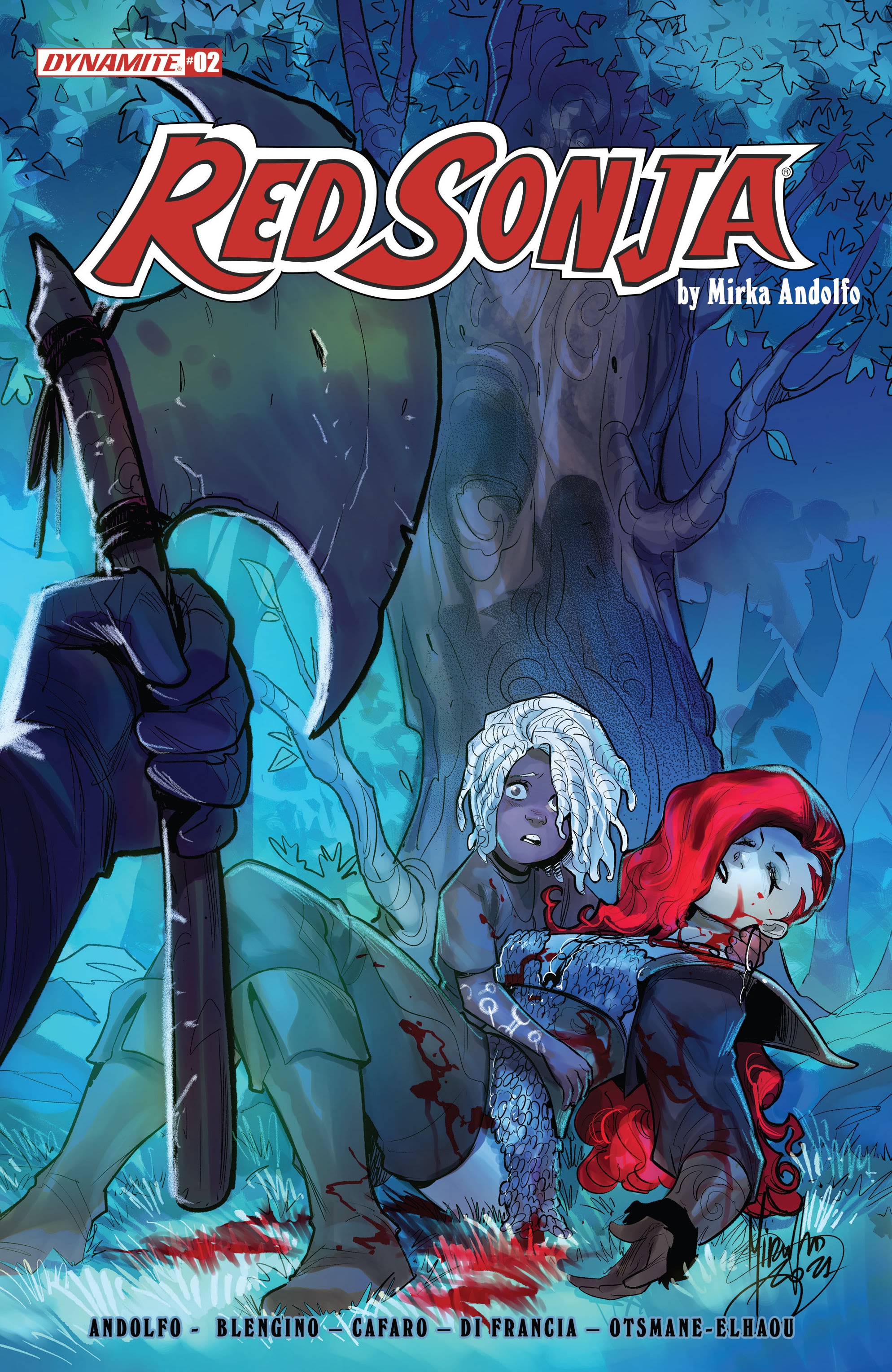 Read online Red Sonja (2021) comic -  Issue #2 - 1