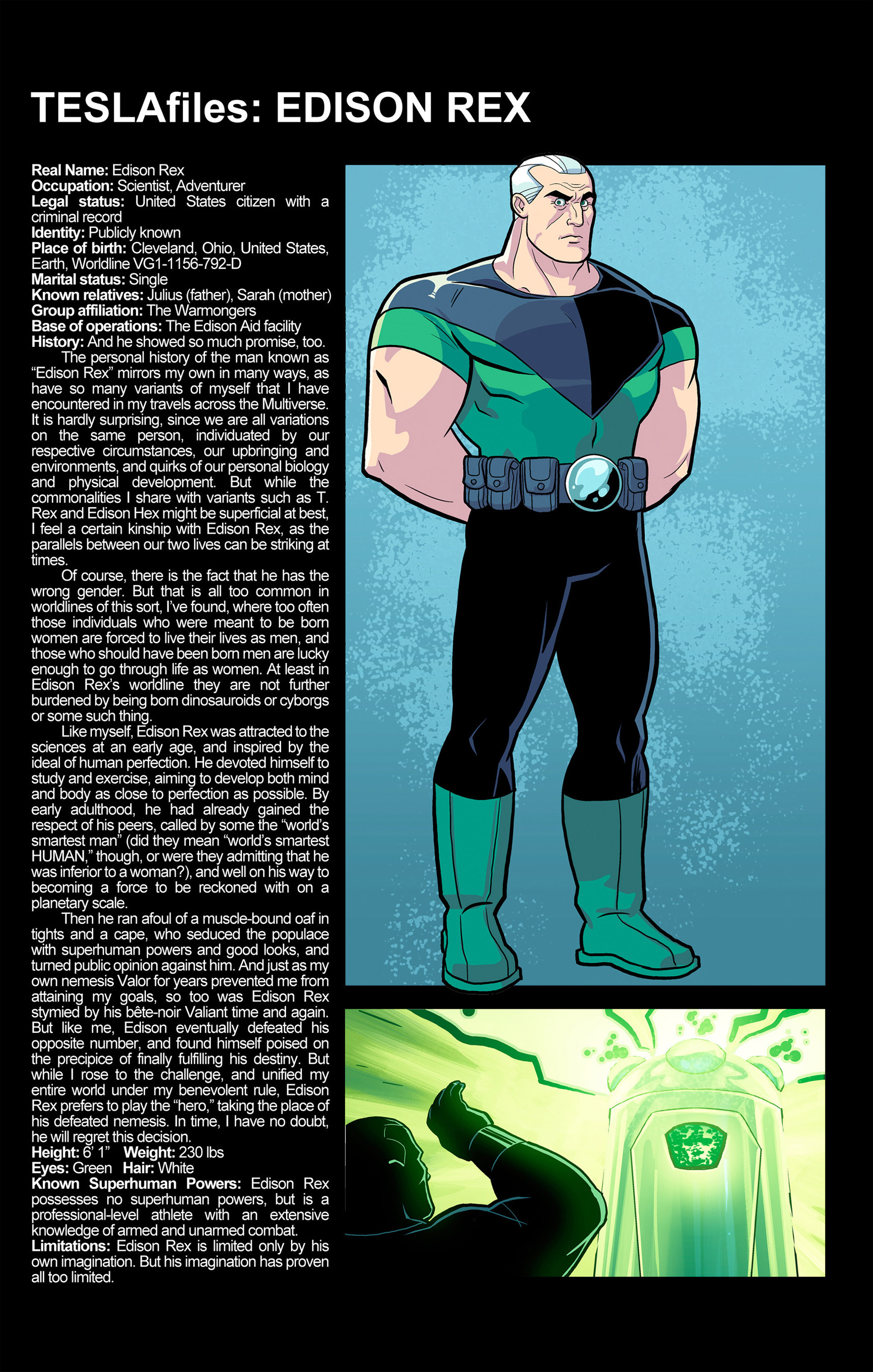 Read online Edison Rex comic -  Issue #6 - 20