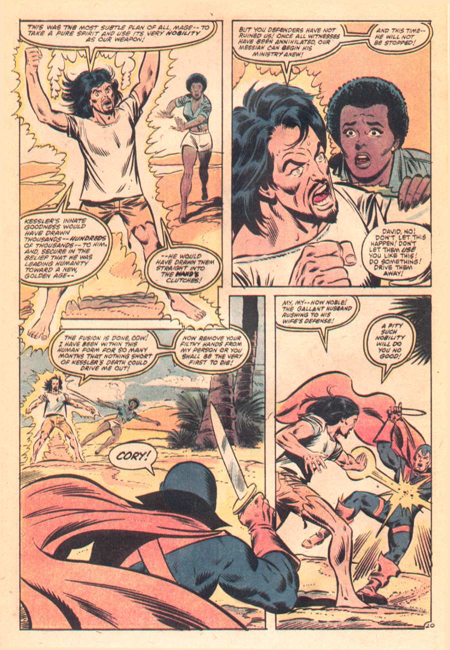 Read online The Defenders (1972) comic -  Issue #97 - 21