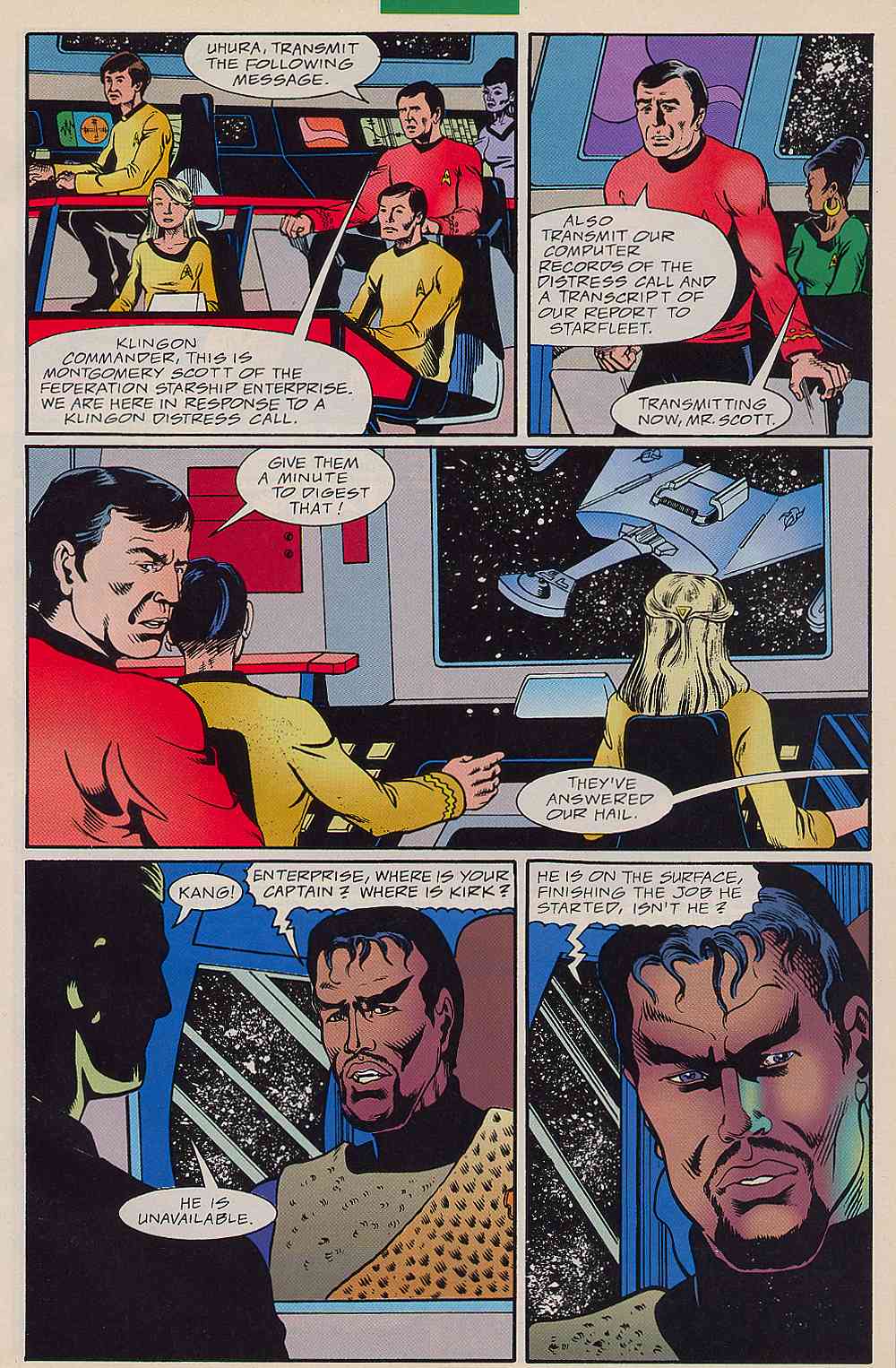 Read online Star Trek (1989) comic -  Issue #78 - 12