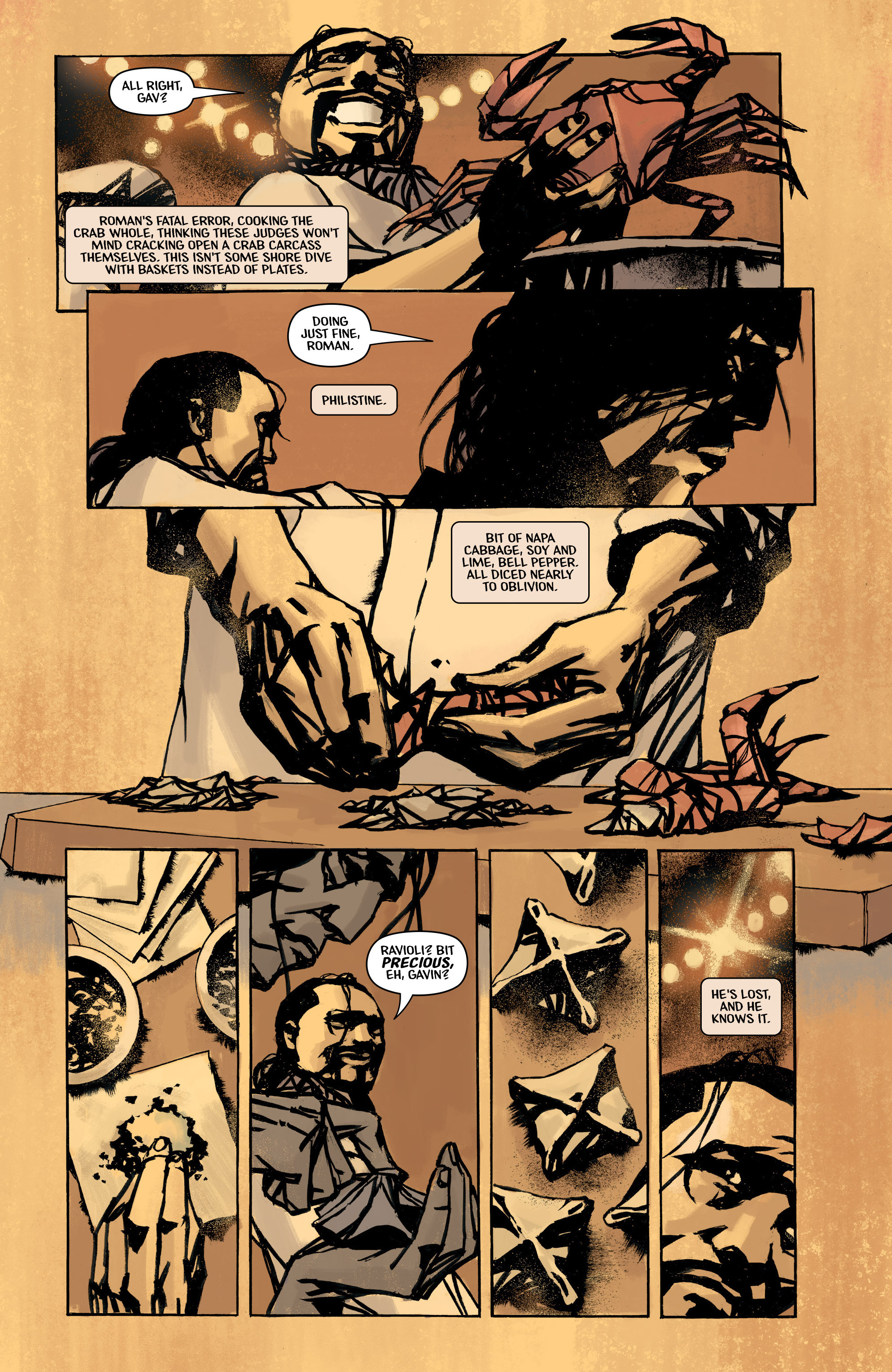 Read online Starve comic -  Issue #6 - 9