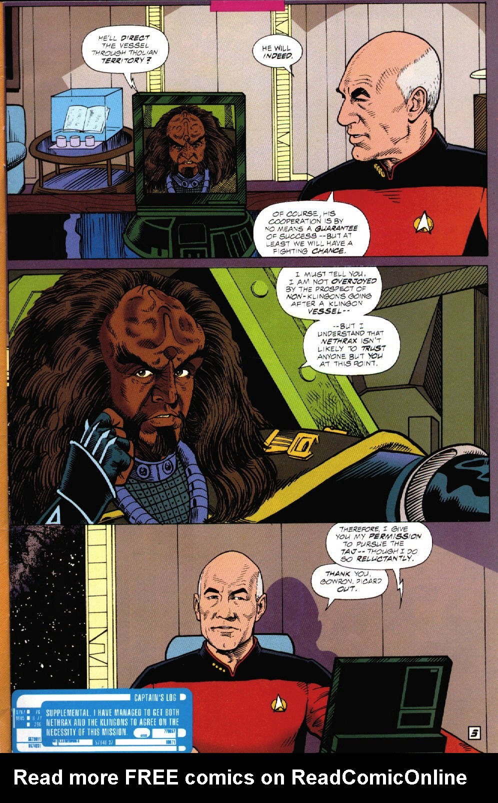 Read online Star Trek: The Next Generation (1989) comic -  Issue #75 - 4