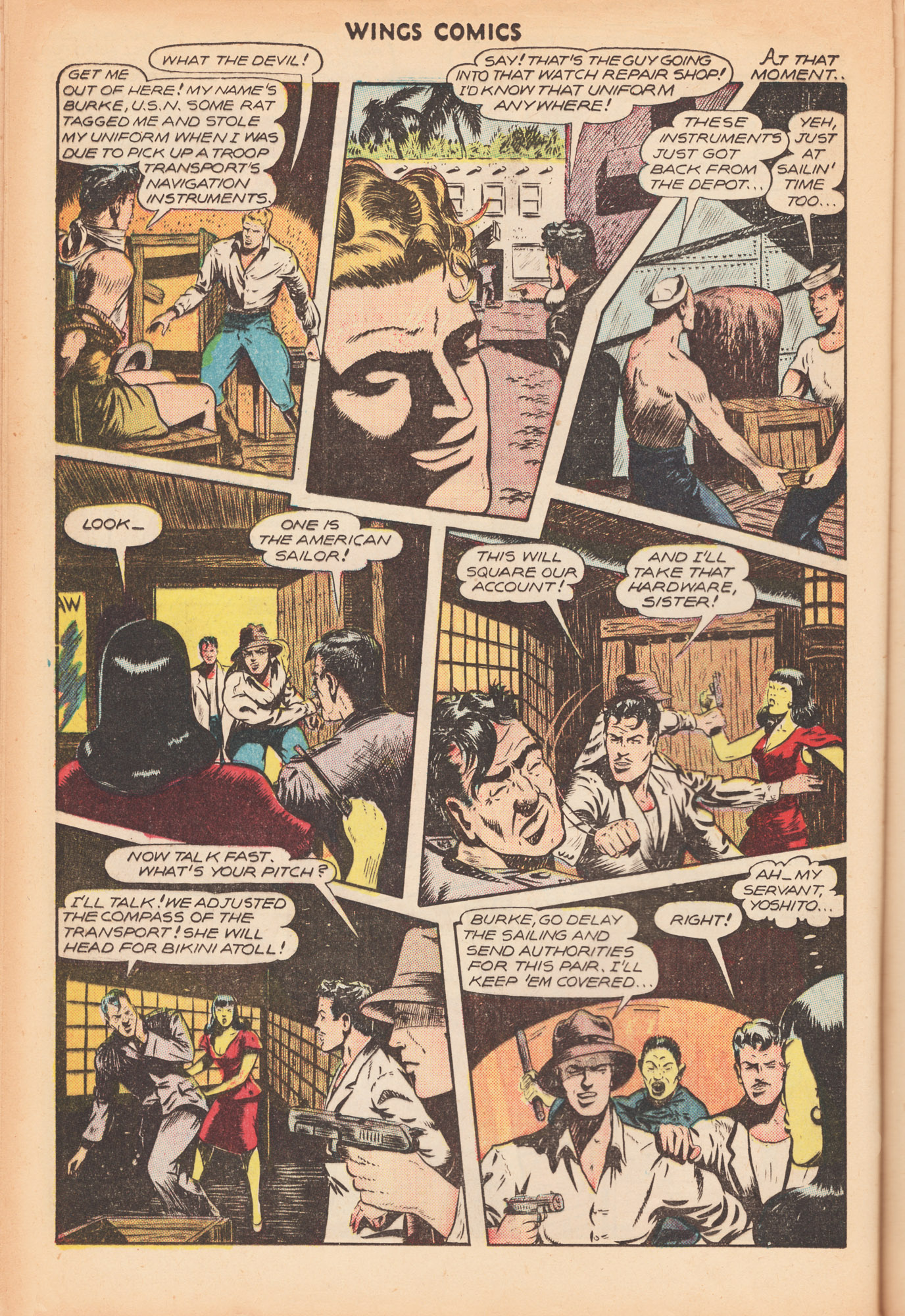 Read online Wings Comics comic -  Issue #73 - 32