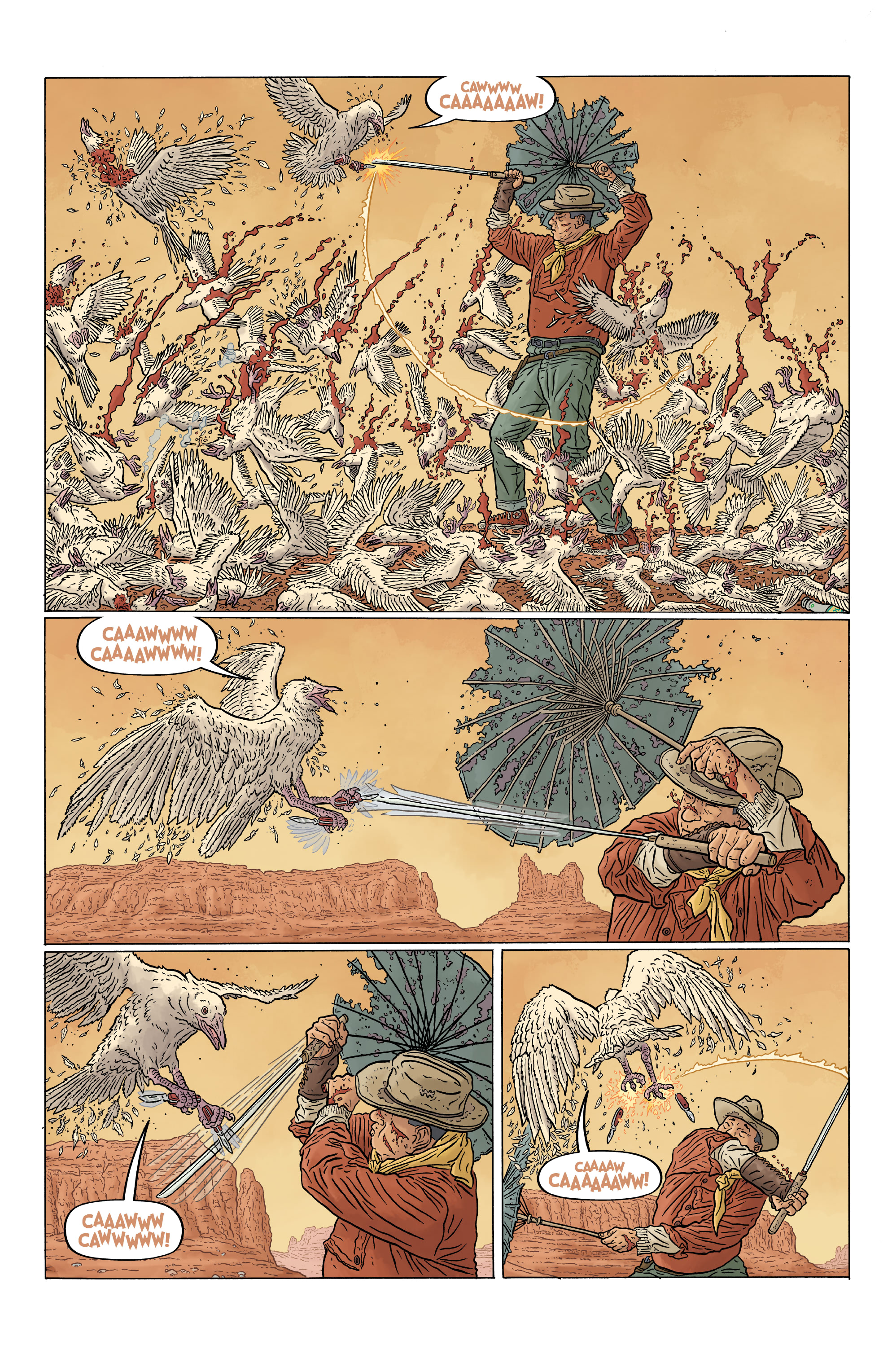 Read online Shaolin Cowboy: Cruel to Be Kin comic -  Issue #2 - 13