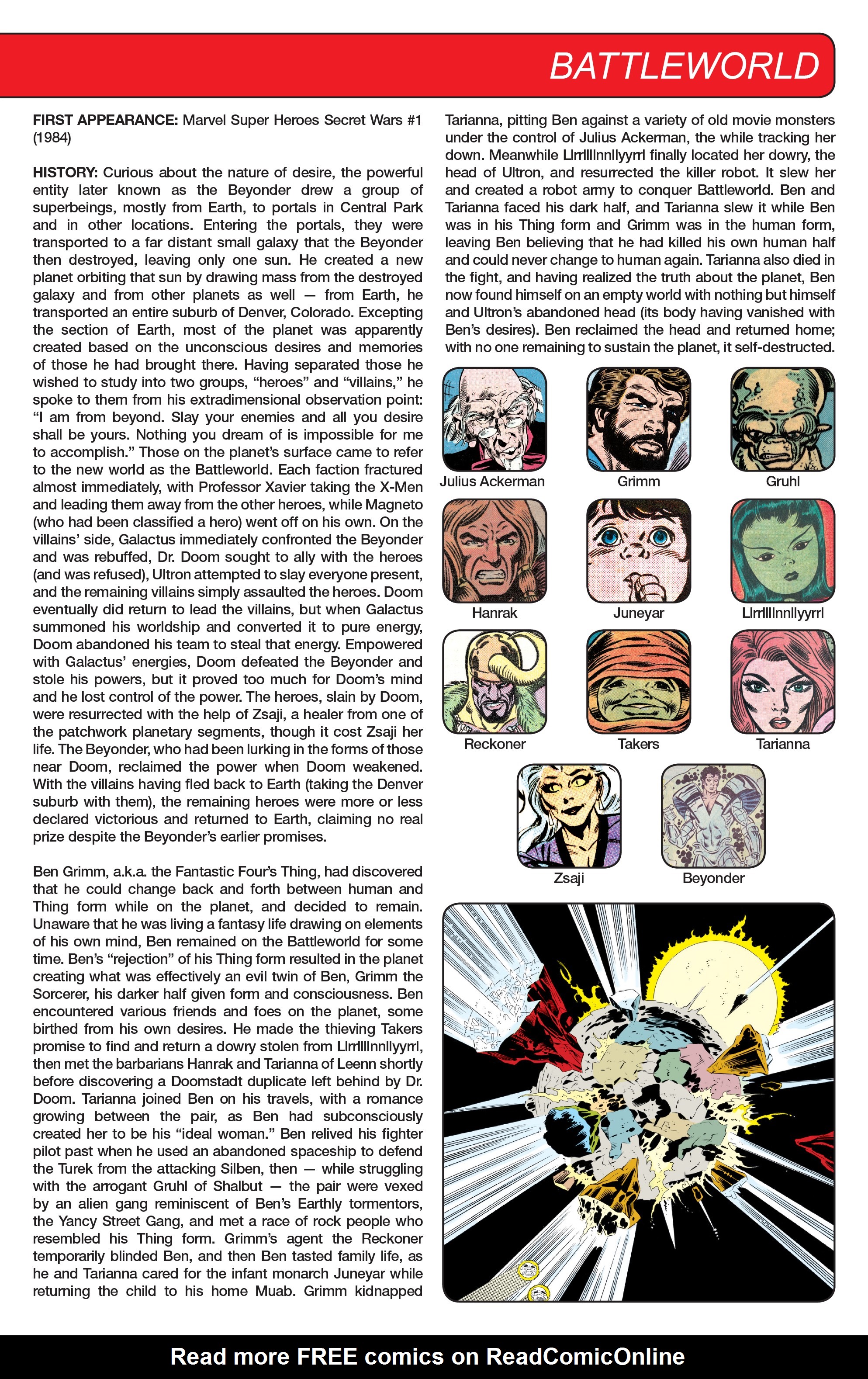 Read online Marvel Legacy:  The 1980's Handbook comic -  Issue # Full - 7