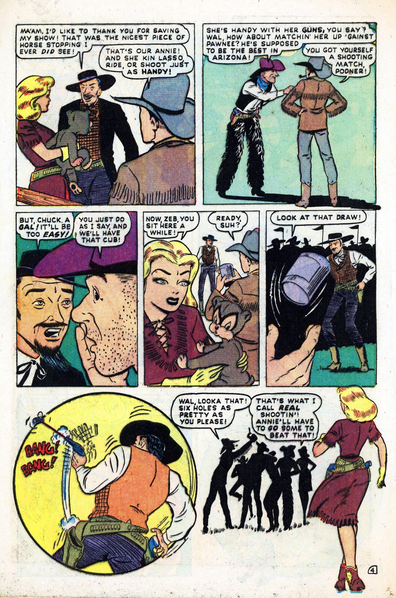 Read online Annie Oakley comic -  Issue #2 - 6