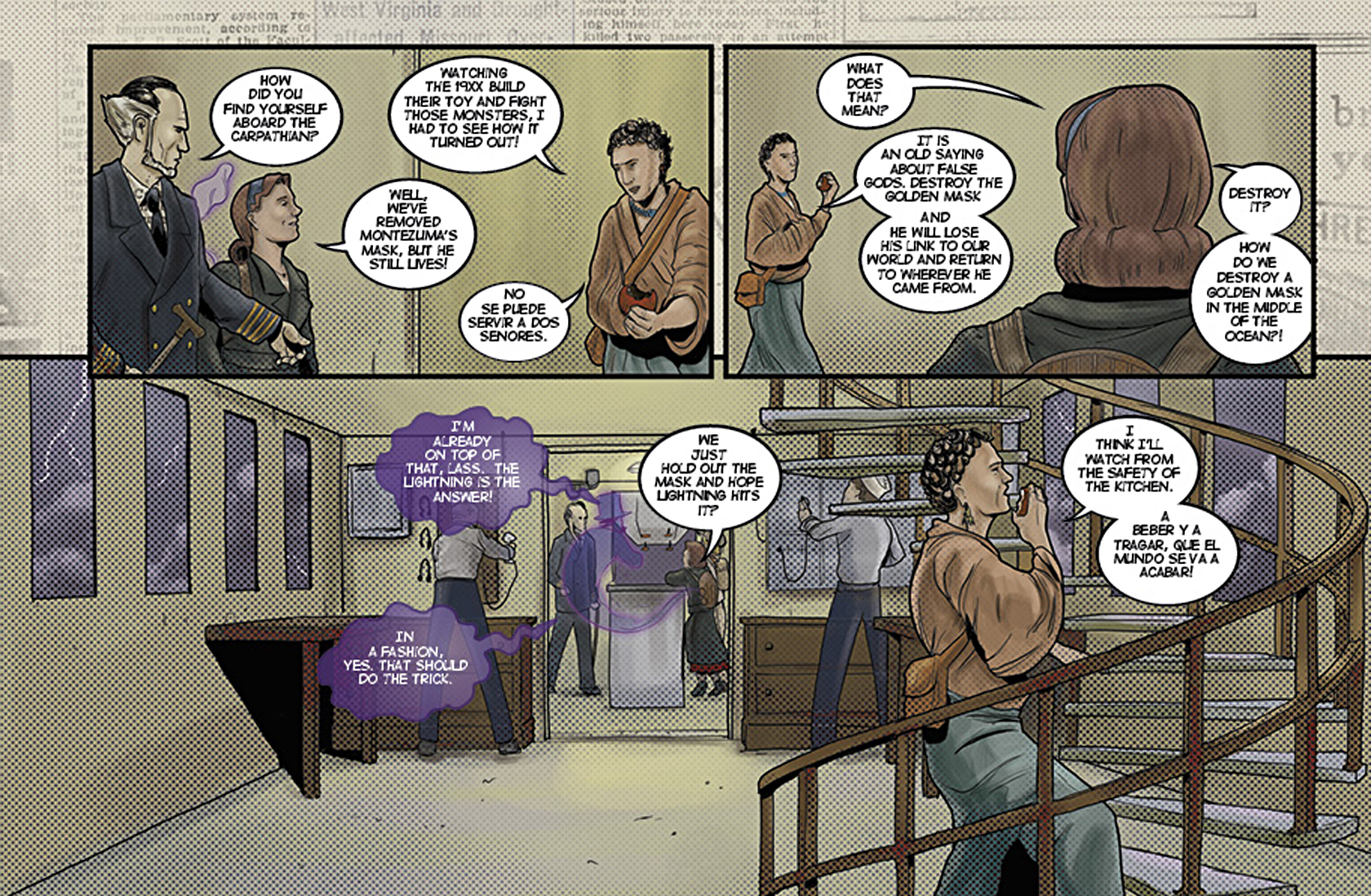 Read online The Adventures of the 19XX comic -  Issue #2 - 113