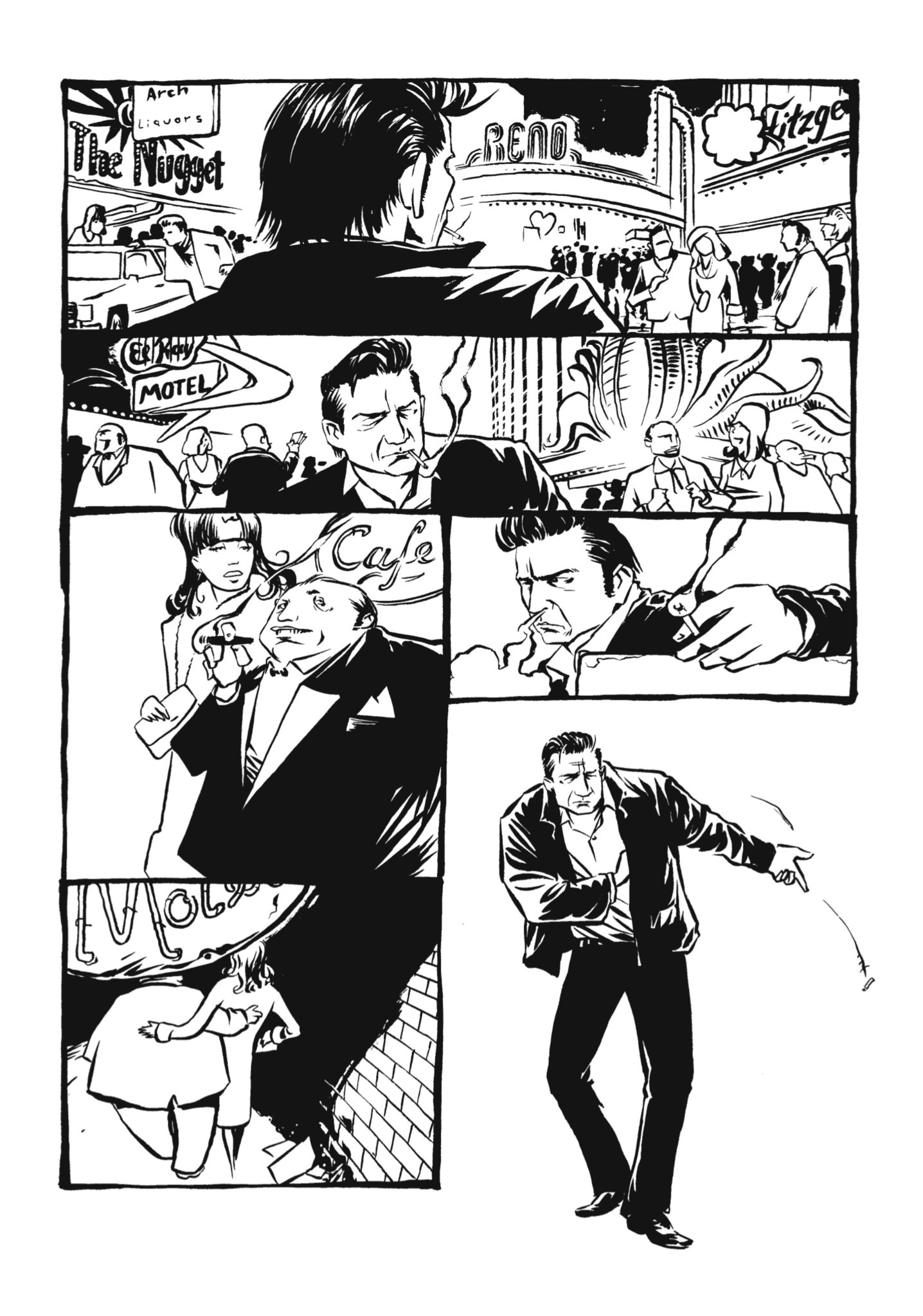 Read online Johnny Cash: I See a Darkness comic -  Issue # TPB - 7
