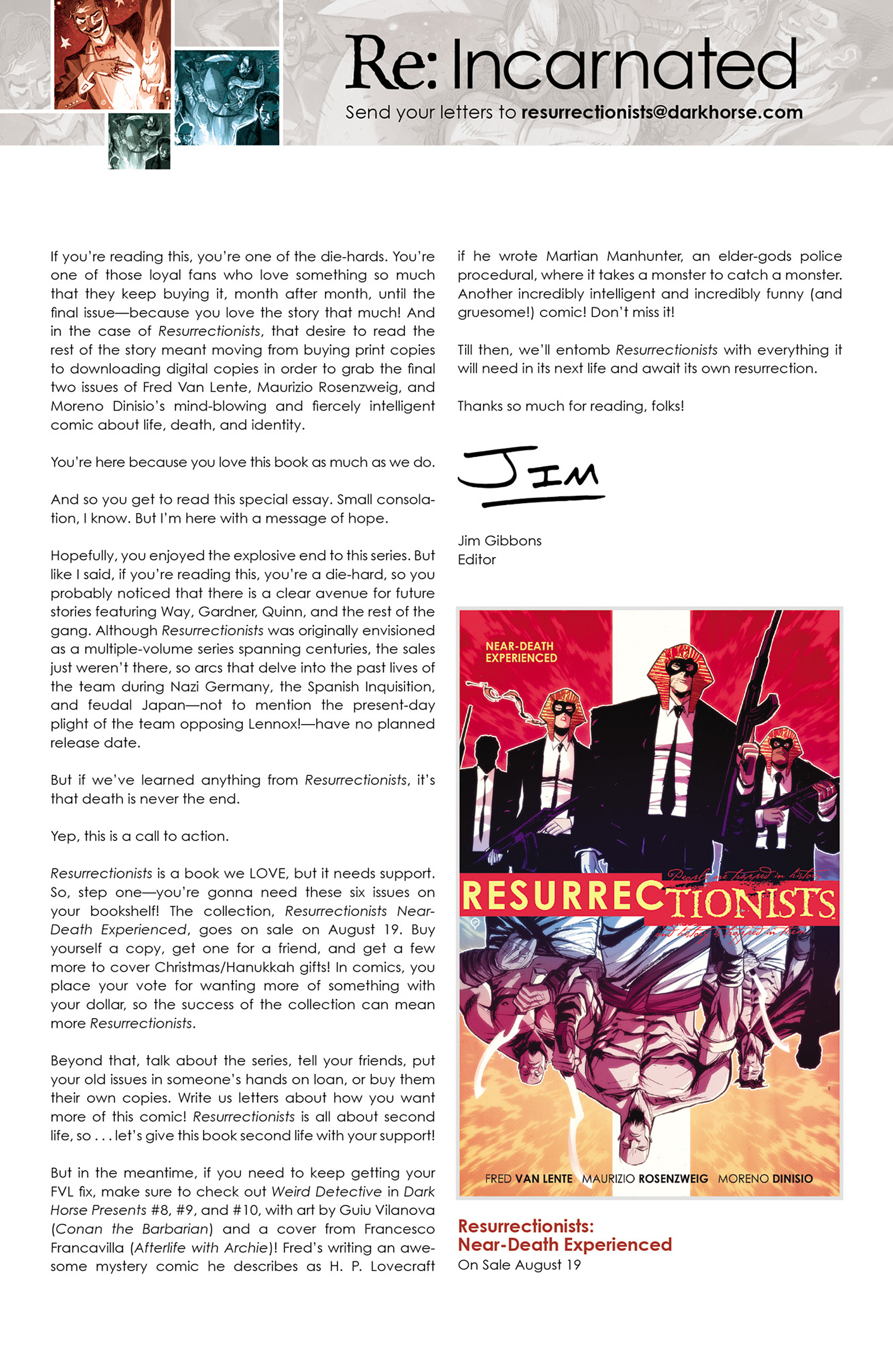 Read online Resurrectionists comic -  Issue #6 - 25