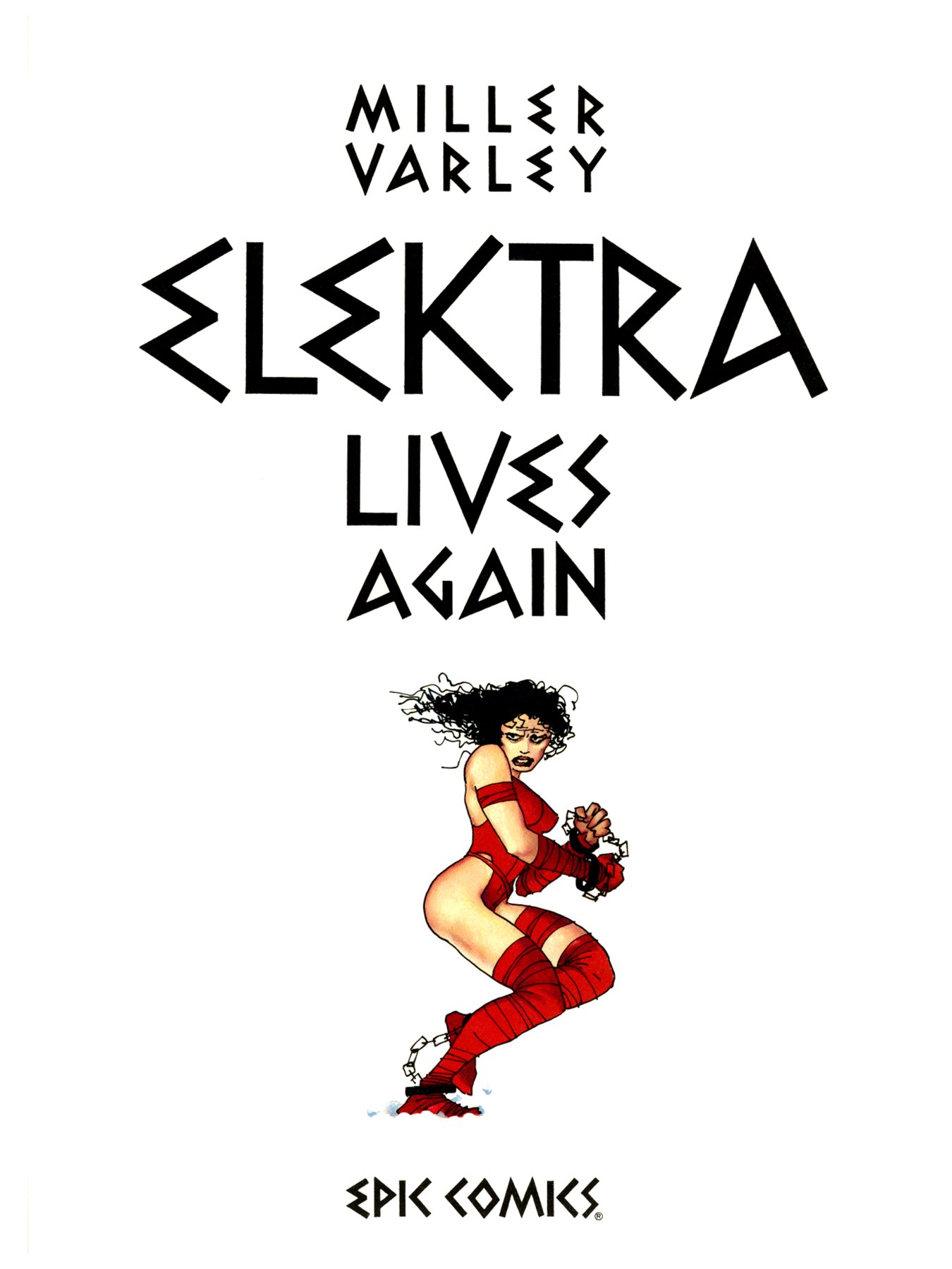 Read online Elektra Lives Again comic -  Issue # Full - 2