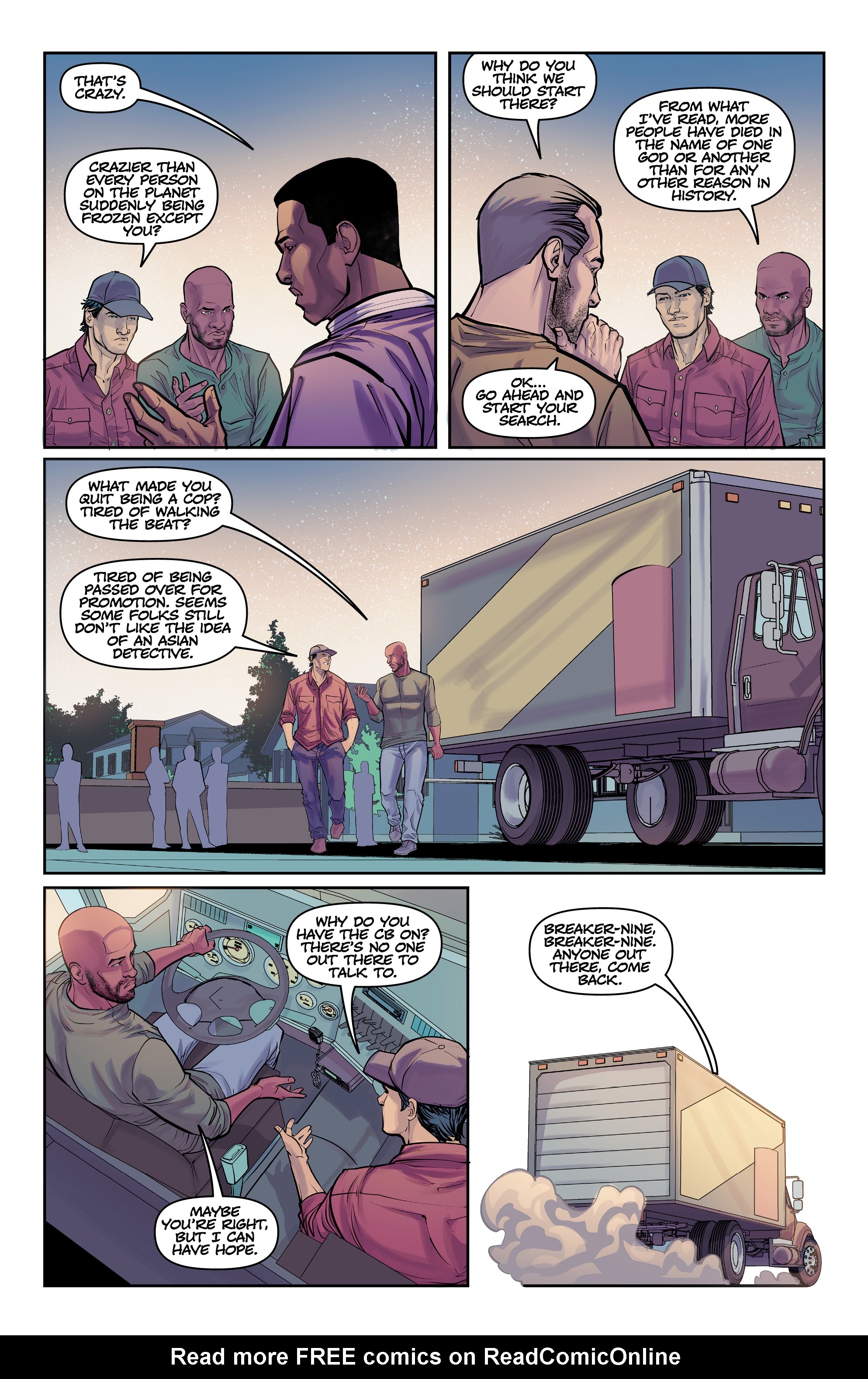 Read online The Freeze comic -  Issue #3 - 7