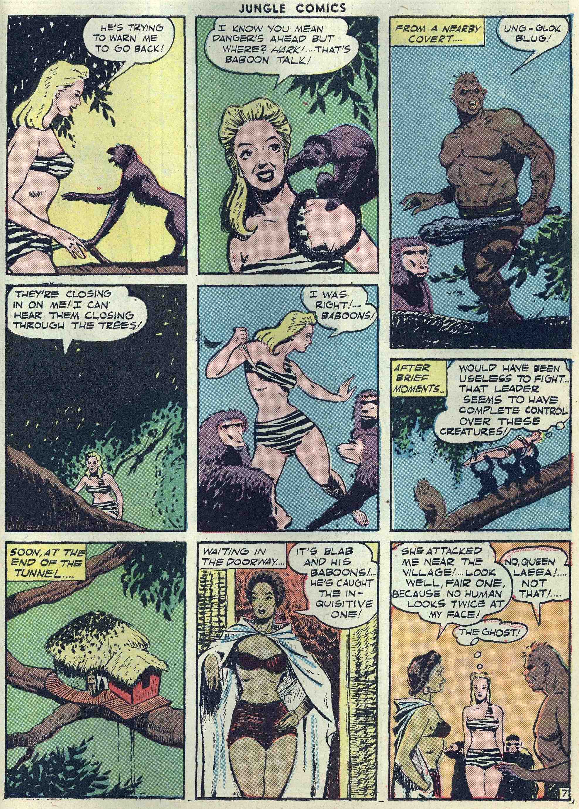 Read online Jungle Comics comic -  Issue #47 - 55