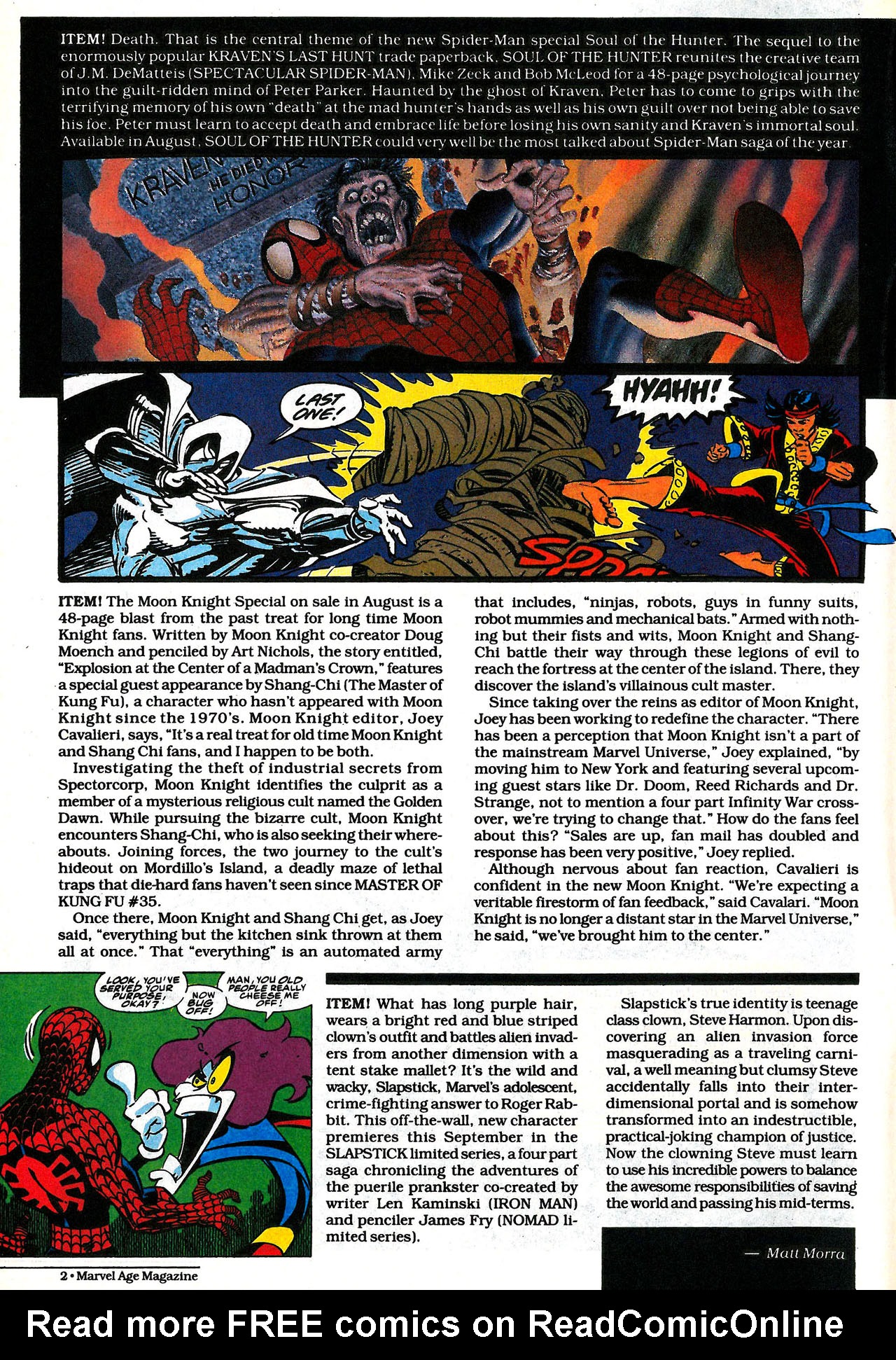 Read online Marvel Age comic -  Issue #116 - 4