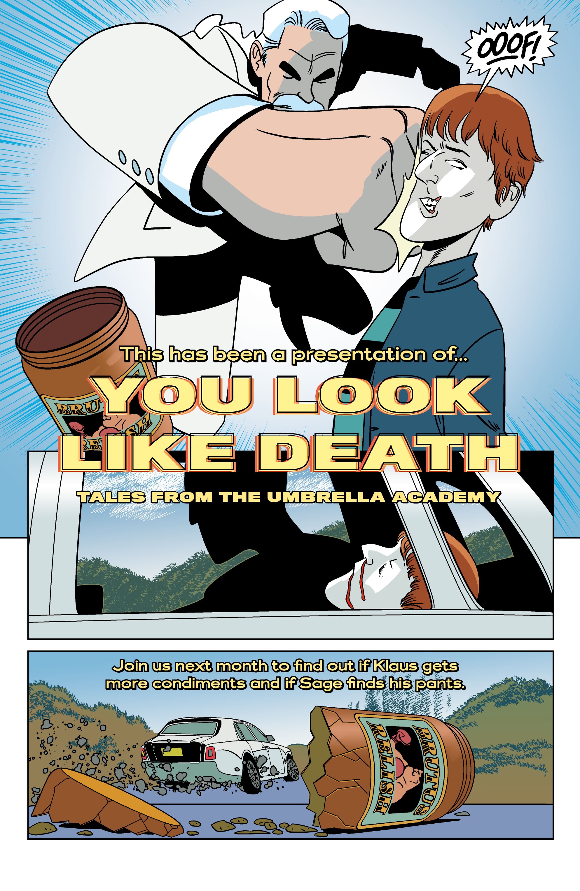 Read online Tales from the Umbrella Academy: You Look Like Death comic -  Issue #3 - 24