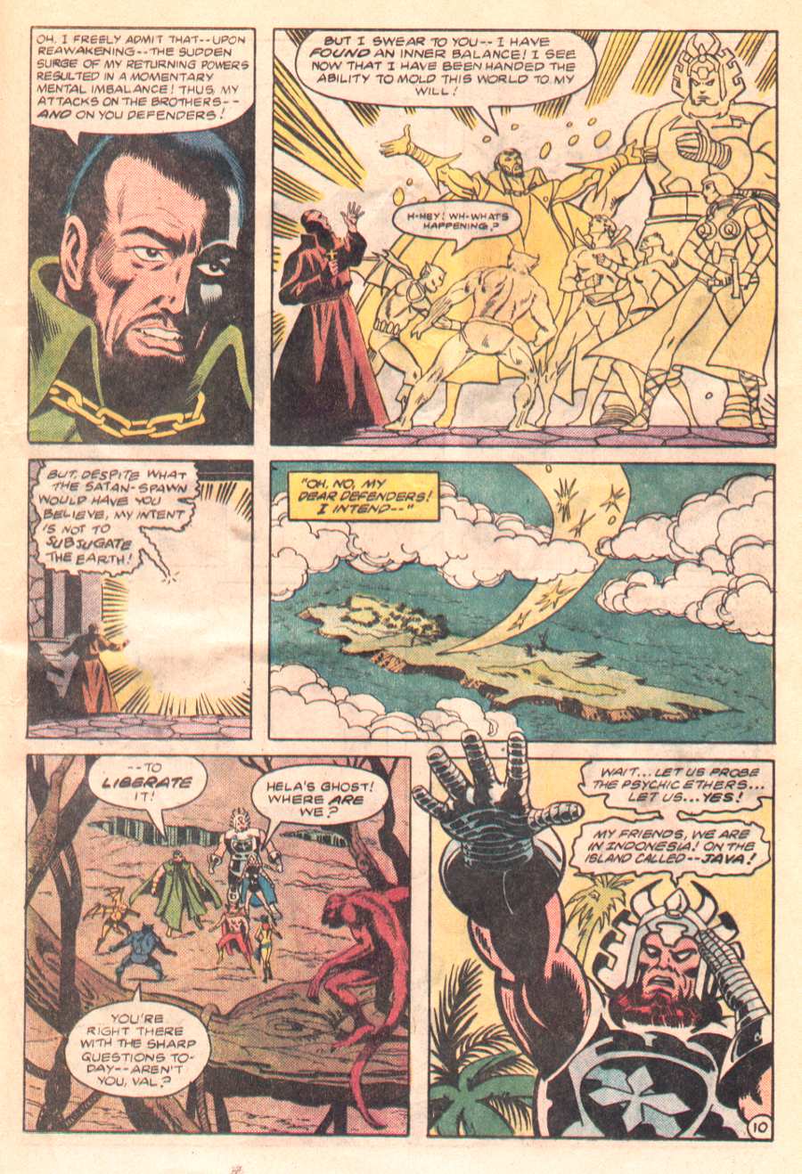 Read online The Defenders (1972) comic -  Issue #121 - 11