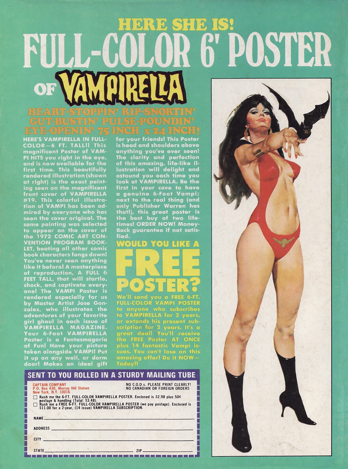 Read online Vampirella (1969) comic -  Issue #20 - 76