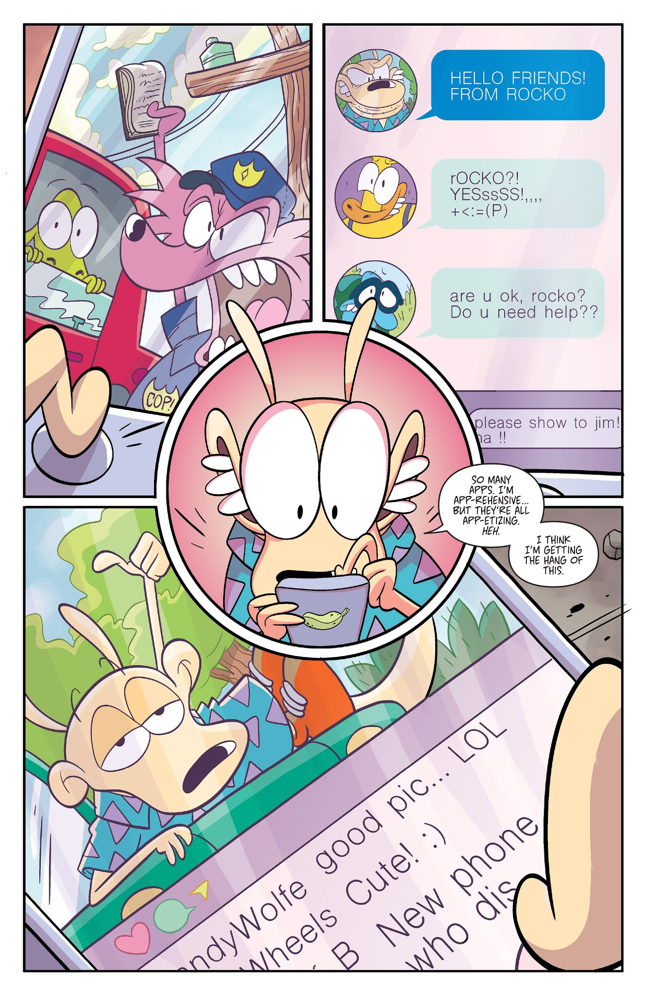 Read online Rocko's Modern Life (2017) comic -  Issue #5 - 6
