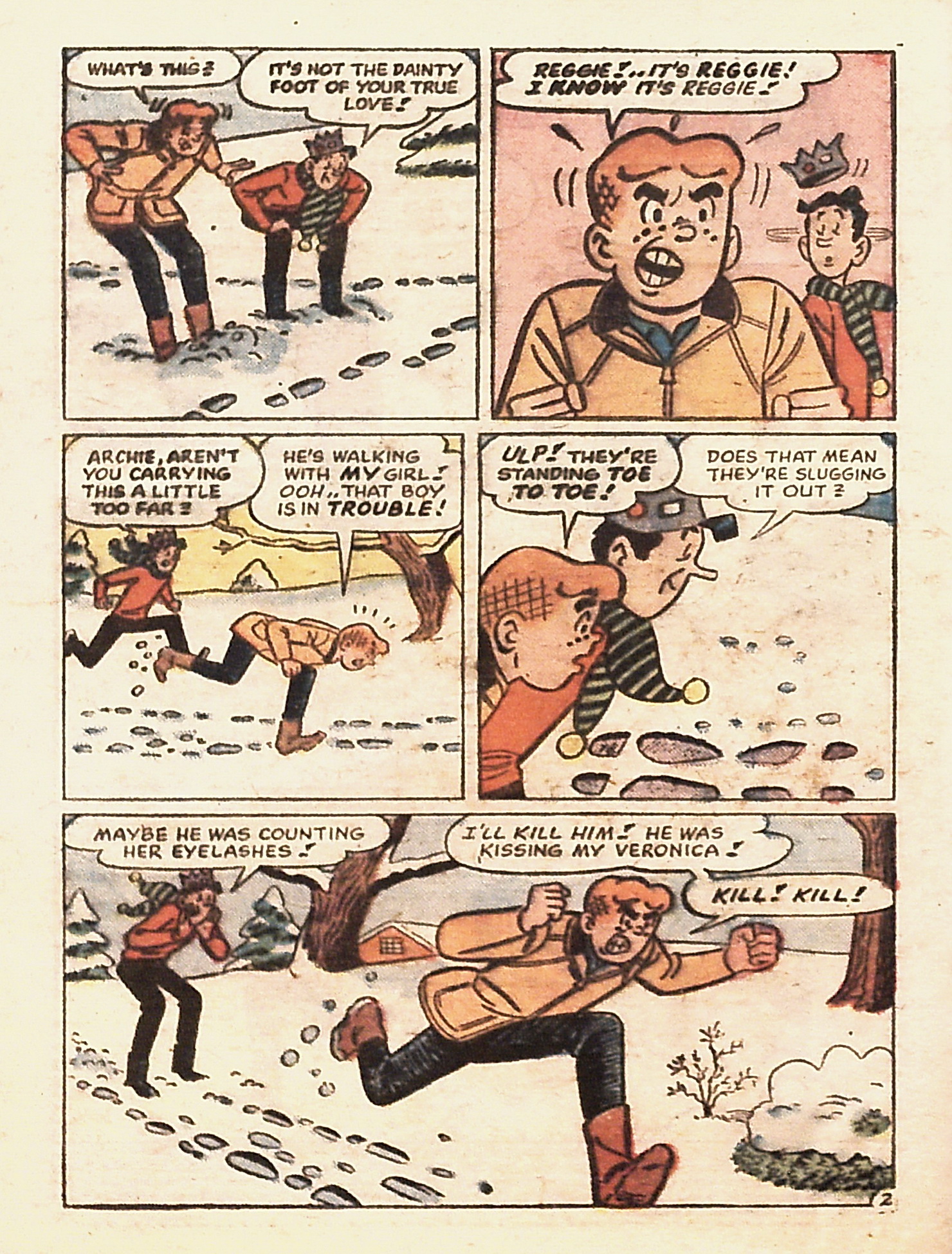 Read online Archie...Archie Andrews, Where Are You? Digest Magazine comic -  Issue #1 - 4