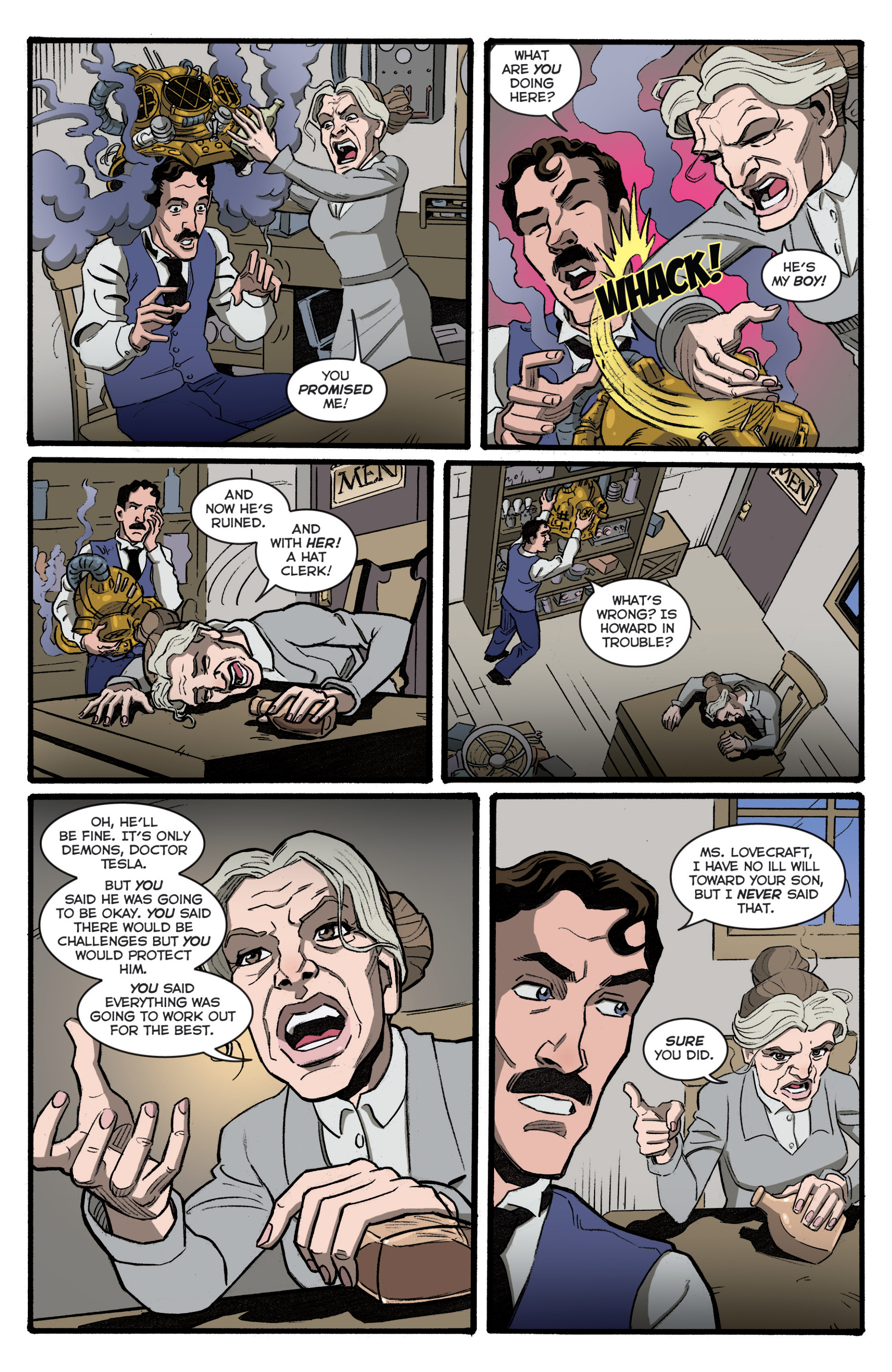 Read online Herald: Lovecraft & Tesla - Bundles of Joy comic -  Issue #2 - 16