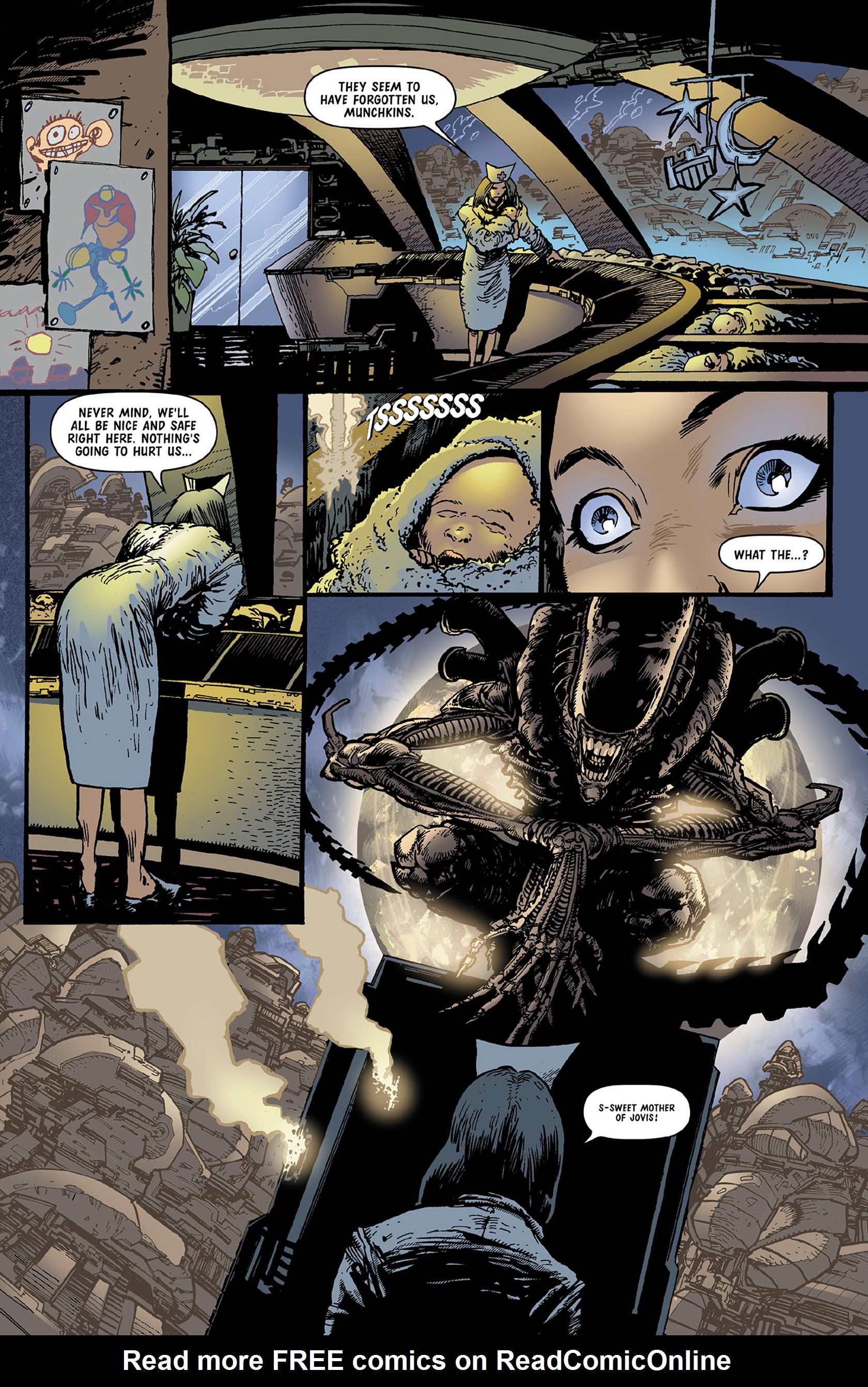 Read online Predator vs. Judge Dredd vs. Aliens: Incubus and Other Stories comic -  Issue # TPB (Part 2) - 7