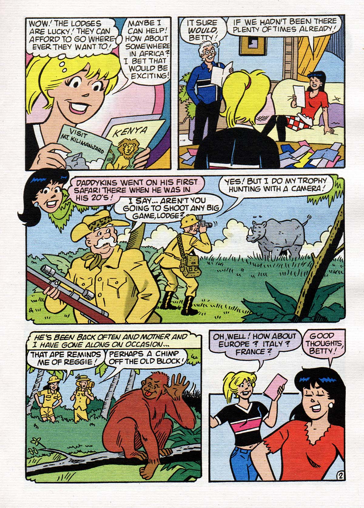 Read online Betty and Veronica Digest Magazine comic -  Issue #124 - 90