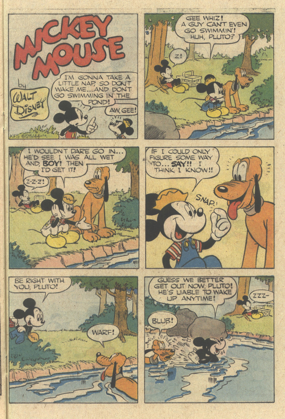 Read online Walt Disney's Mickey and Donald comic -  Issue #11 - 21