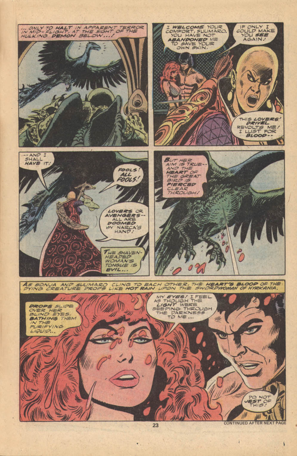 Red Sonja (1977) Issue #11 #11 - English 14
