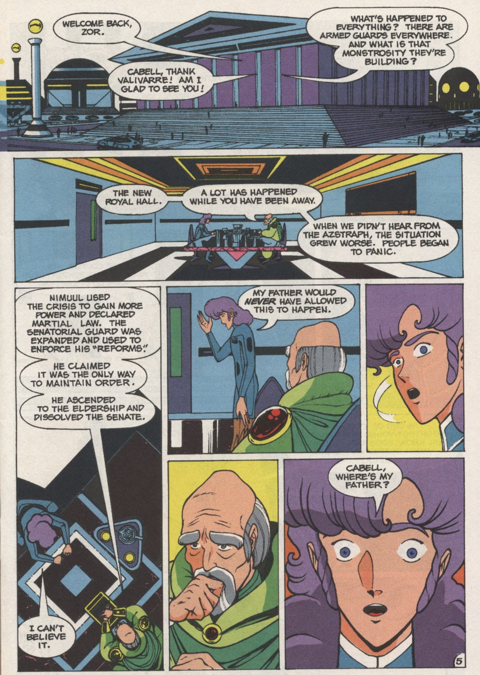 Read online Robotech Genesis: The Legend of Zor comic -  Issue #3 - 6