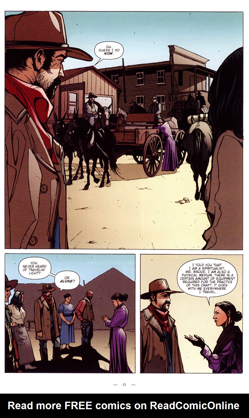 Read online Desperadoes: Banners of Gold comic -  Issue #1 - 15