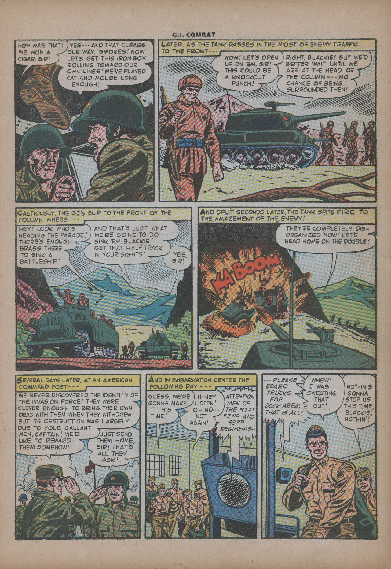 Read online G.I. Combat (1952) comic -  Issue #43 - 11