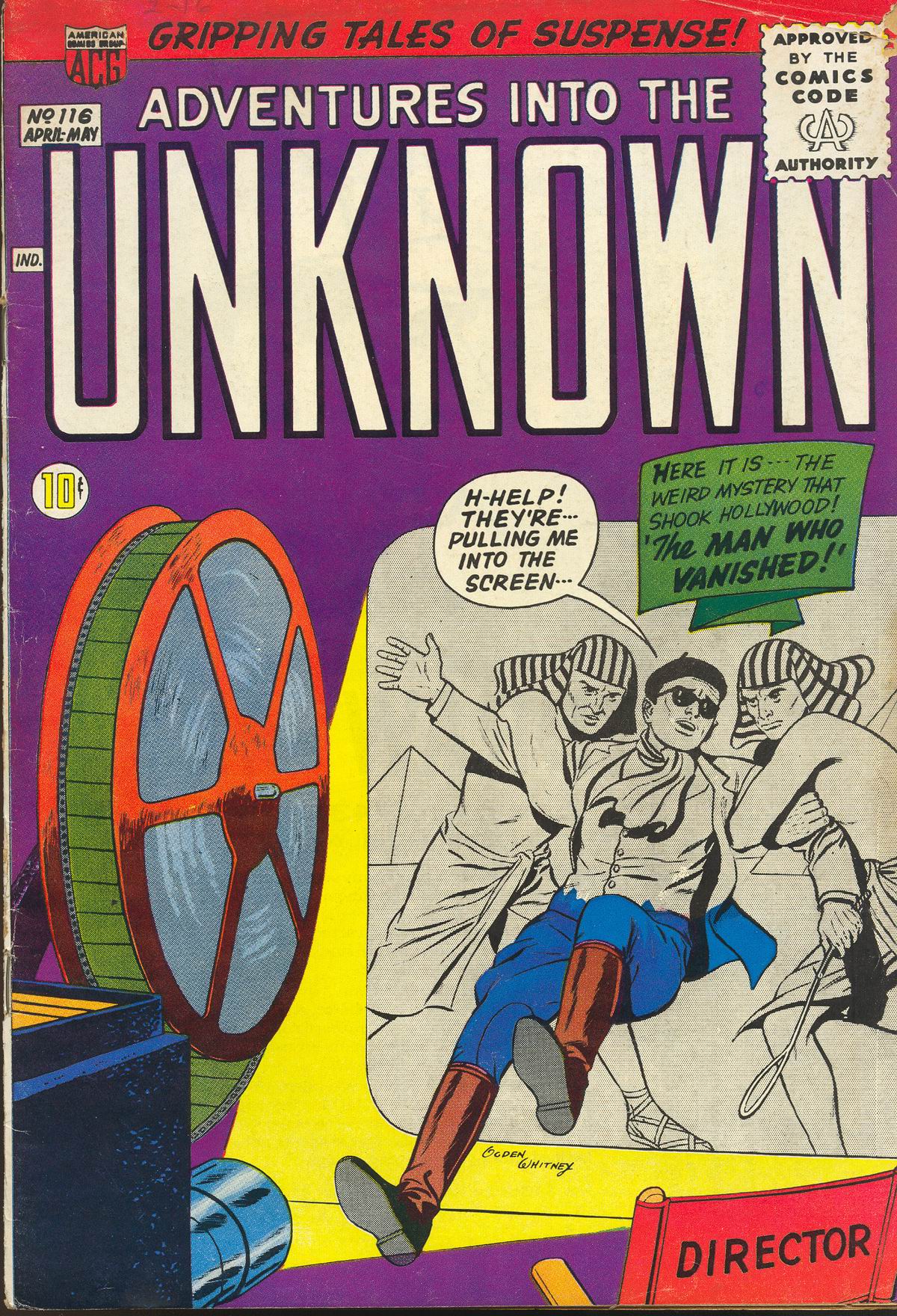 Read online Adventures Into The Unknown comic -  Issue #116 - 1