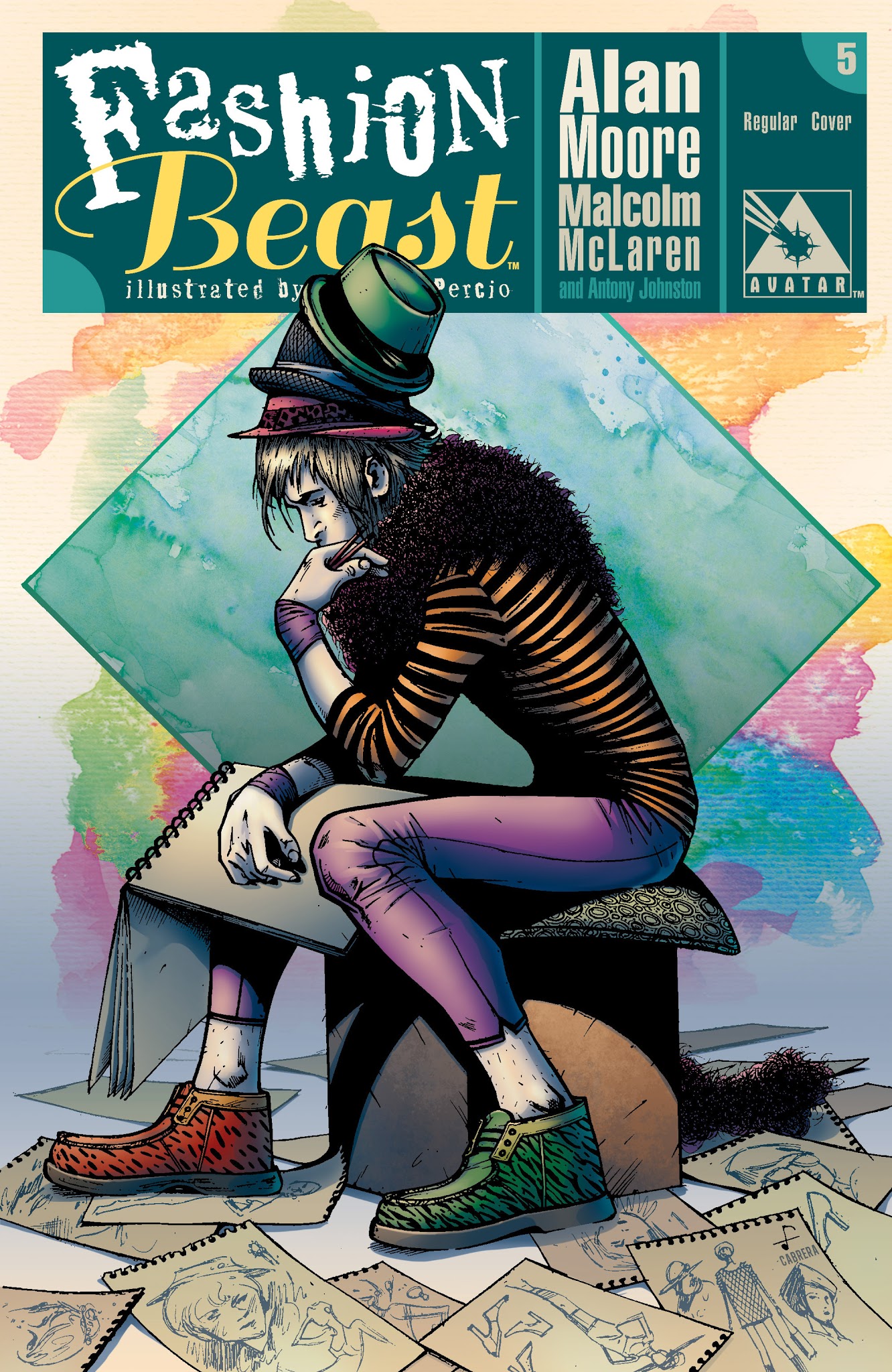 Read online Fashion Beast comic -  Issue #5 - 1