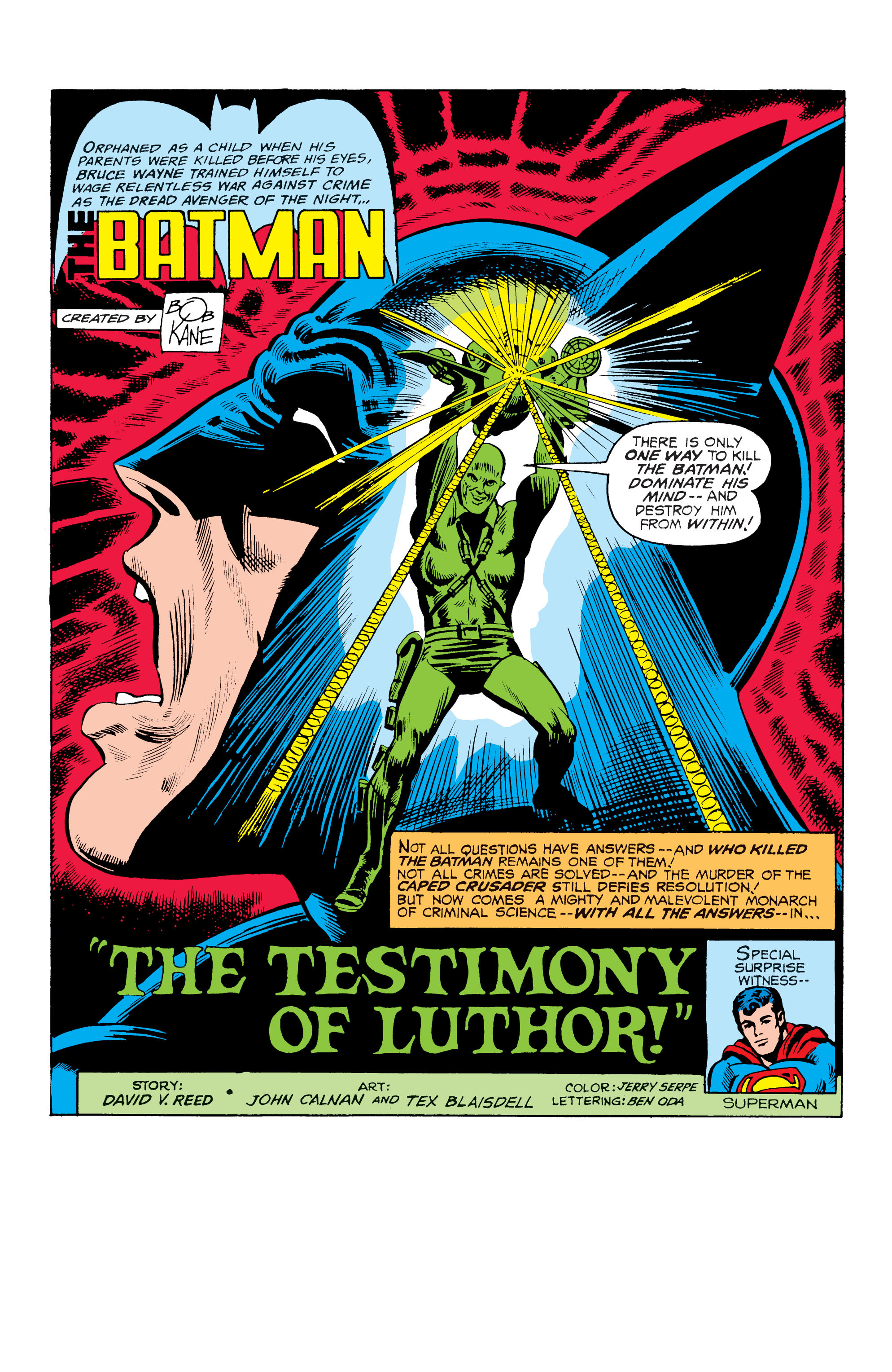 Read online Batman (1940) comic -  Issue #293 - 2
