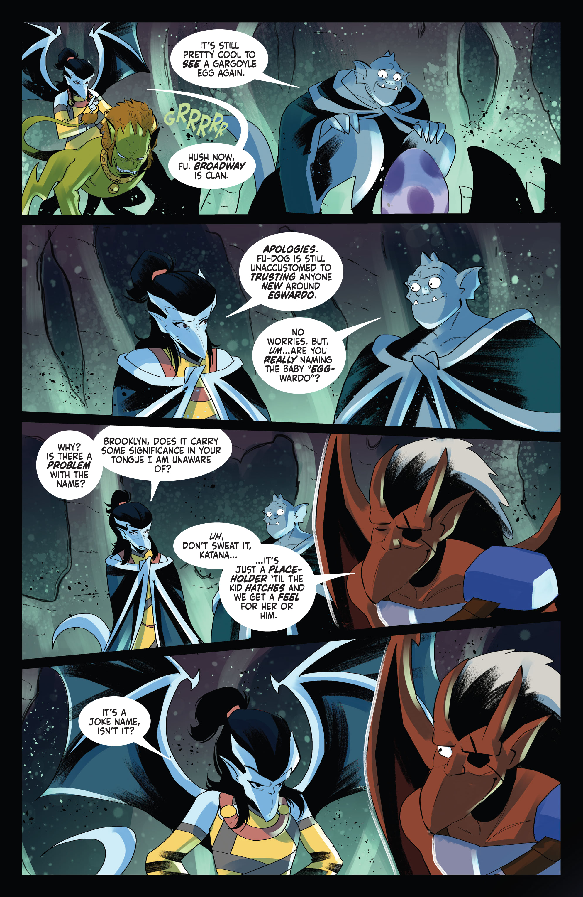 Read online Gargoyles (2022) comic -  Issue #2 - 12