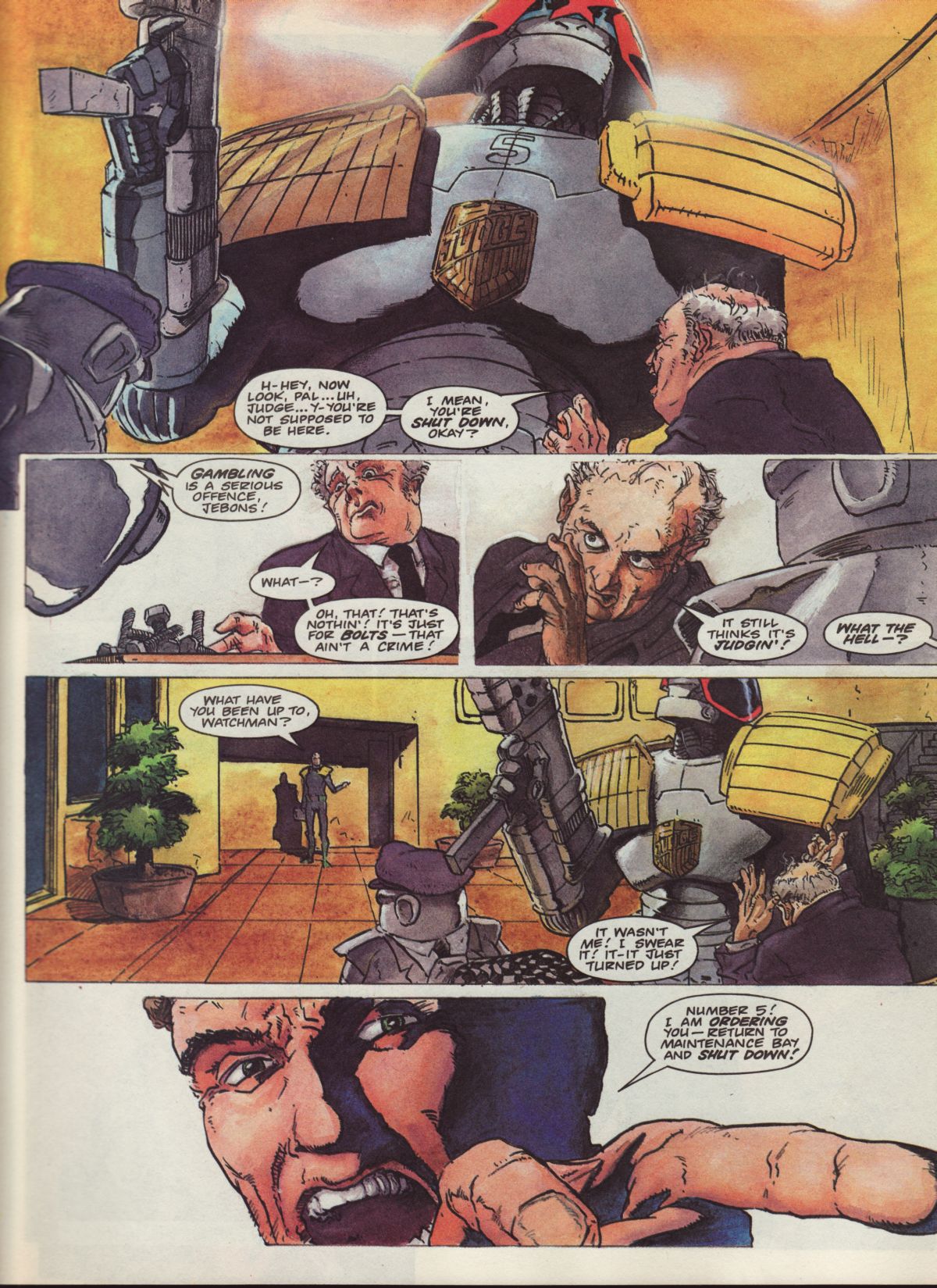 Read online Judge Dredd: The Megazine (vol. 2) comic -  Issue #23 - 6