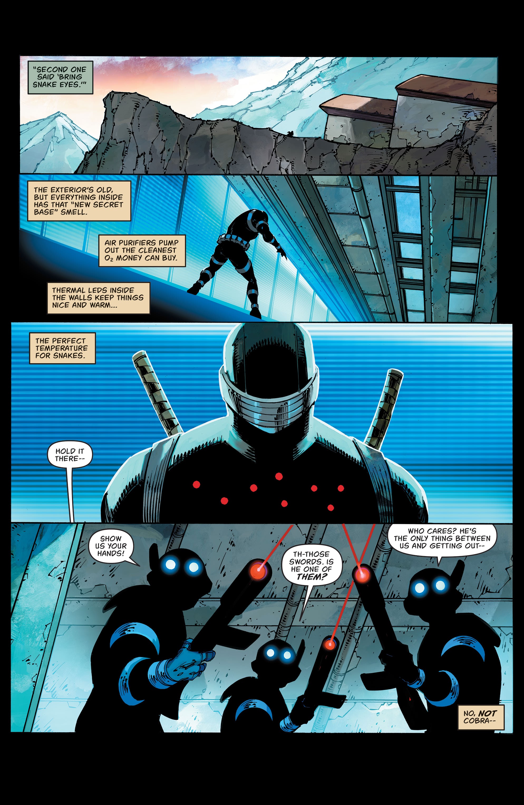 Read online Snake Eyes: Deadgame comic -  Issue #1 - 6