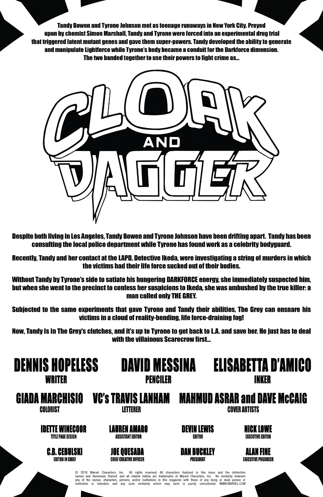 Read online Cloak and Dagger (2018) comic -  Issue #4 - 2