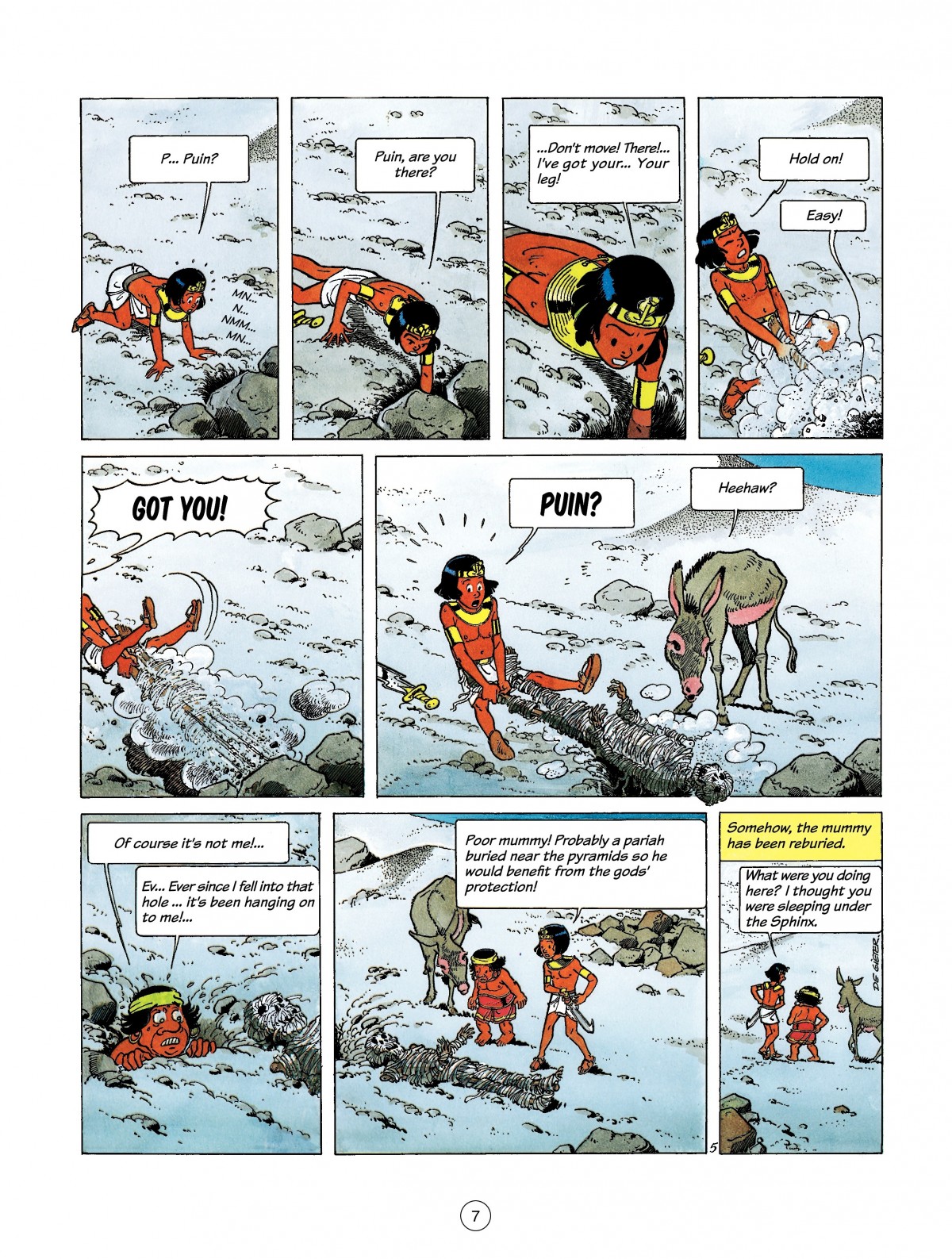 Read online Papyrus comic -  Issue #6 - 7
