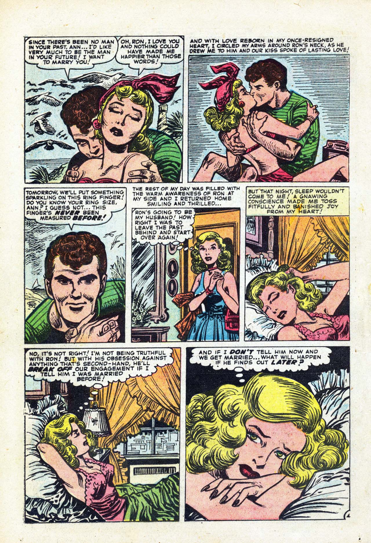 Read online Love Romances comic -  Issue #38 - 14