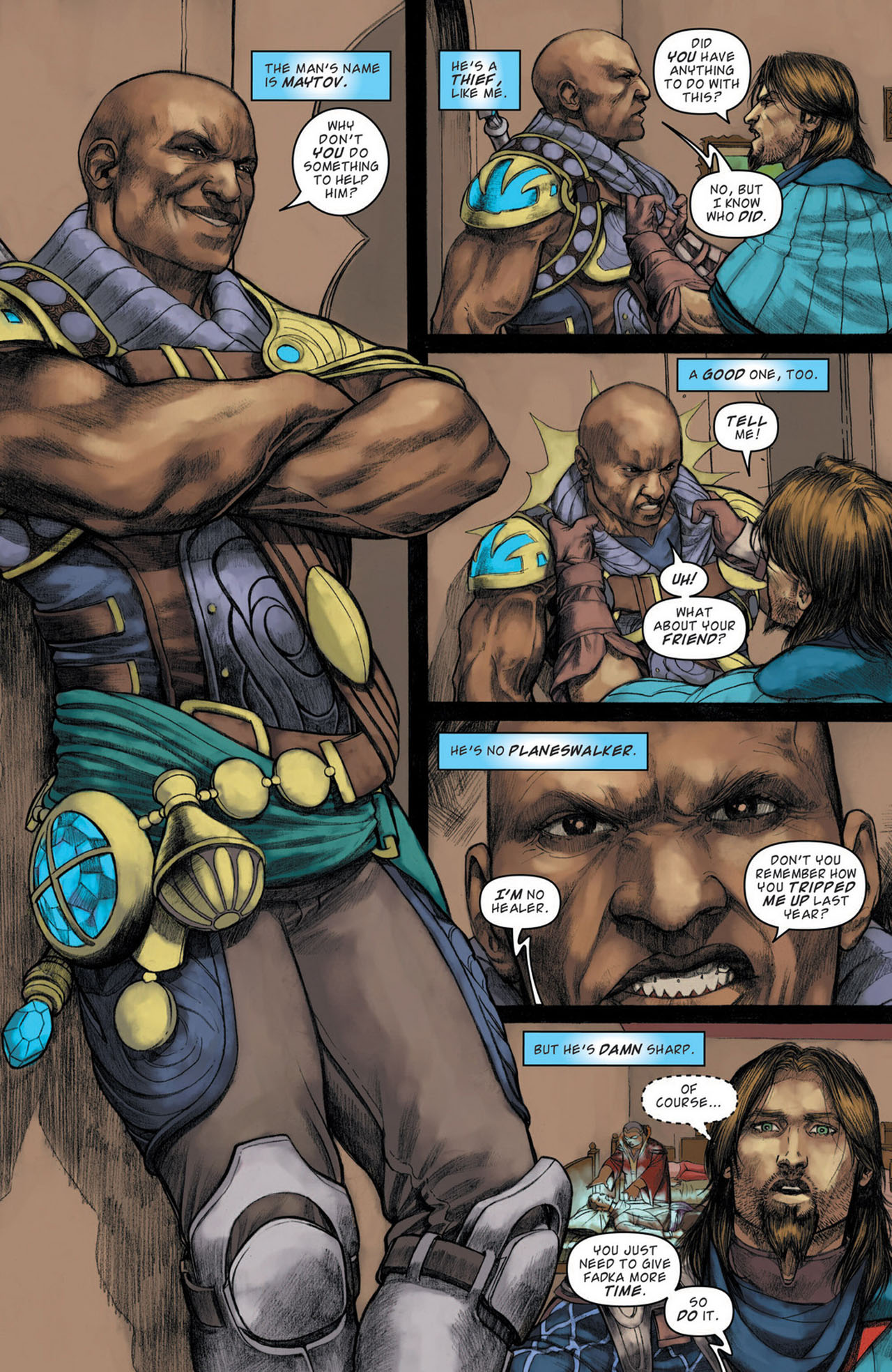 Read online Magic: The Gathering--Path of Vengeance comic -  Issue #1 - 5