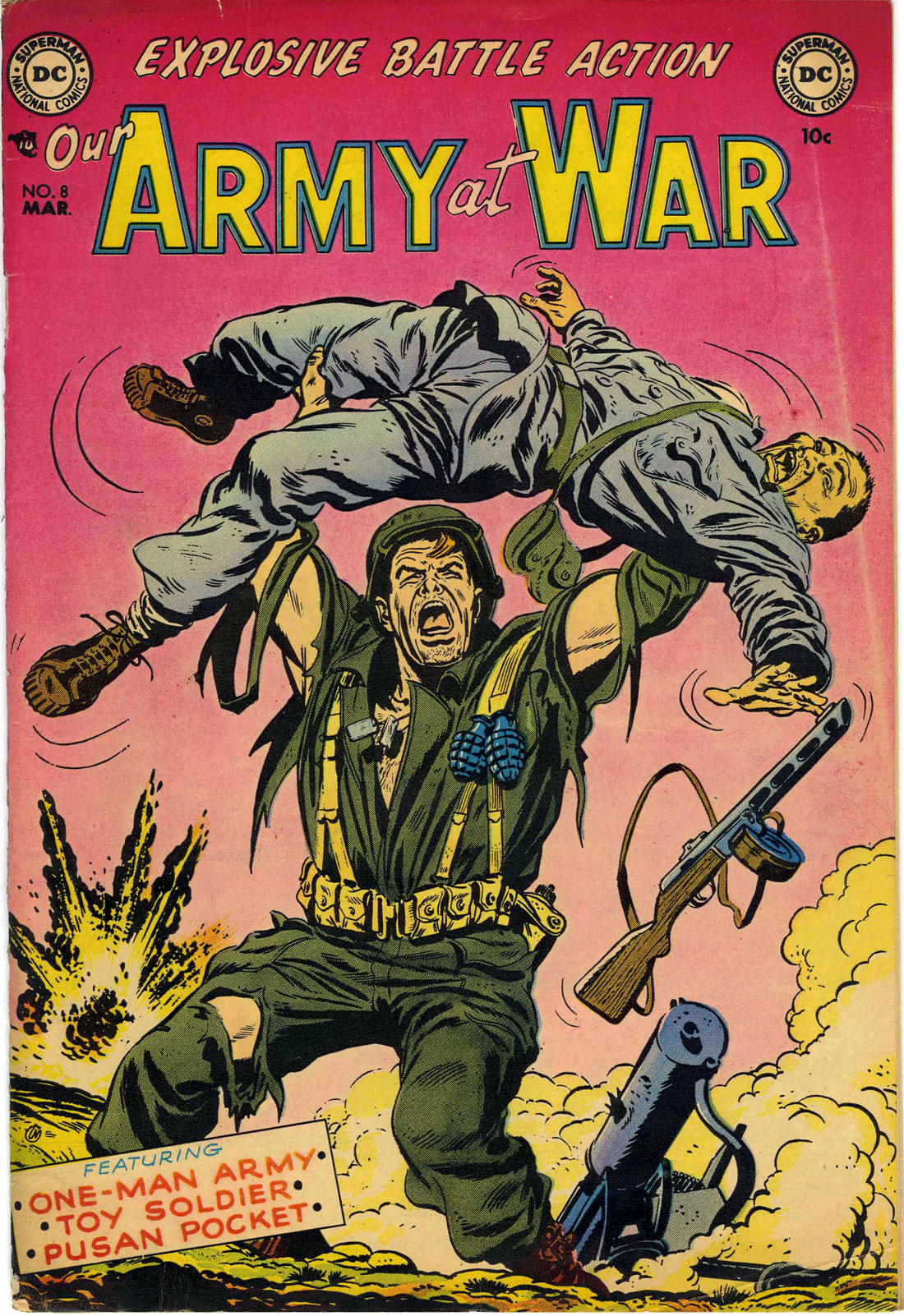 Read online Our Army at War (1952) comic -  Issue #8 - 1