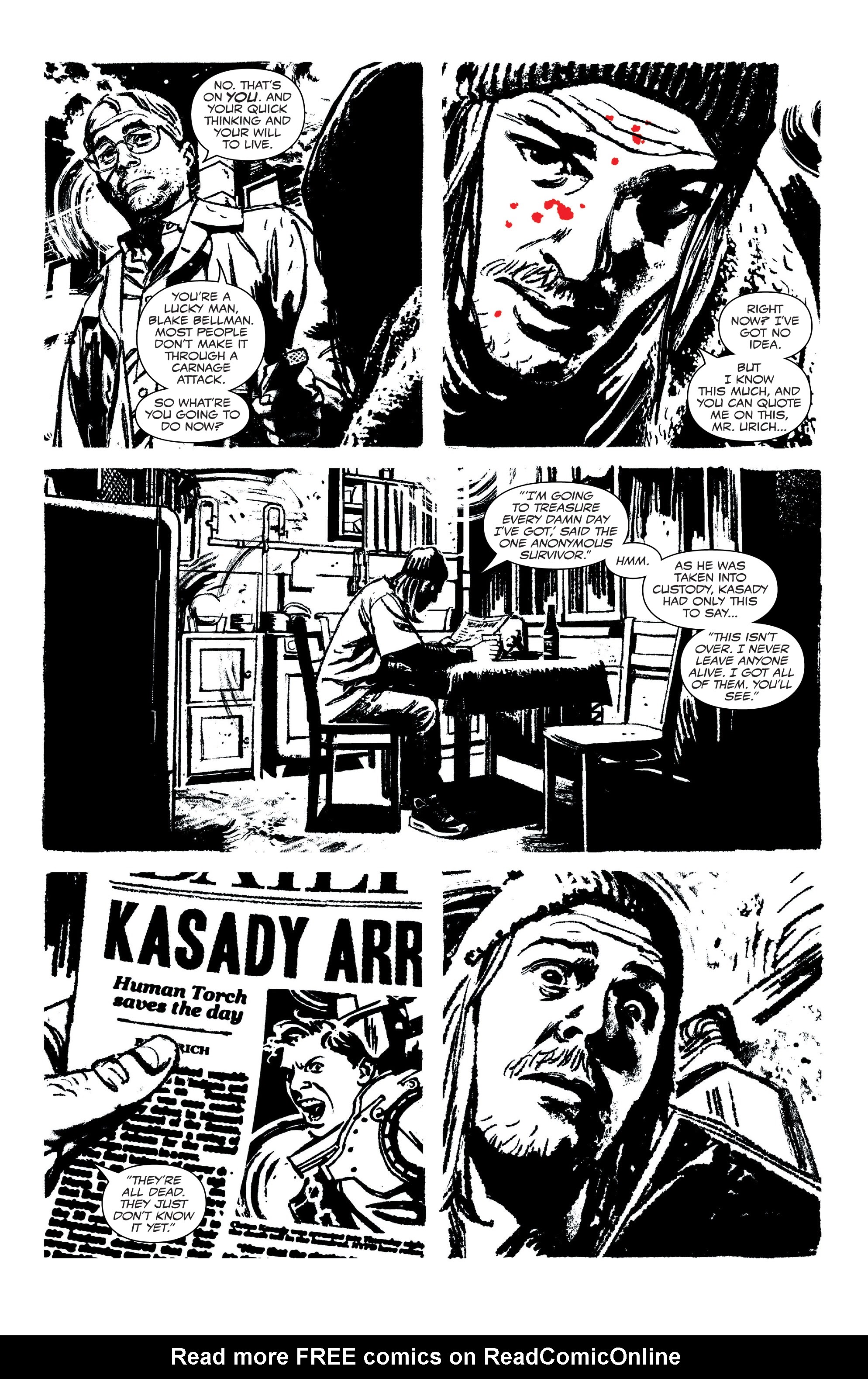 Read online Carnage: Black, White & Blood comic -  Issue #3 - 5