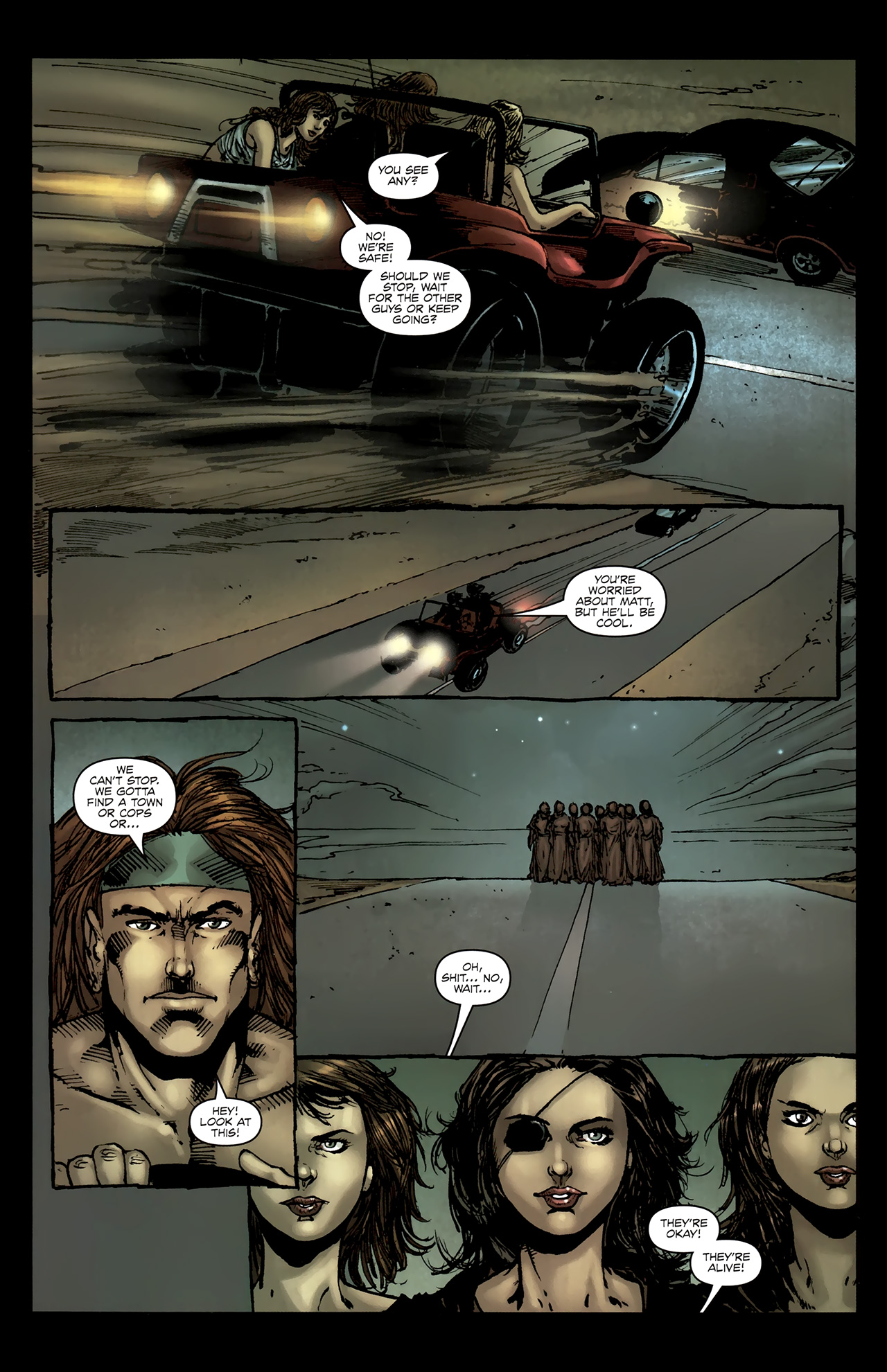 Read online Night of the Living Dead: Death Valley comic -  Issue #4 - 13